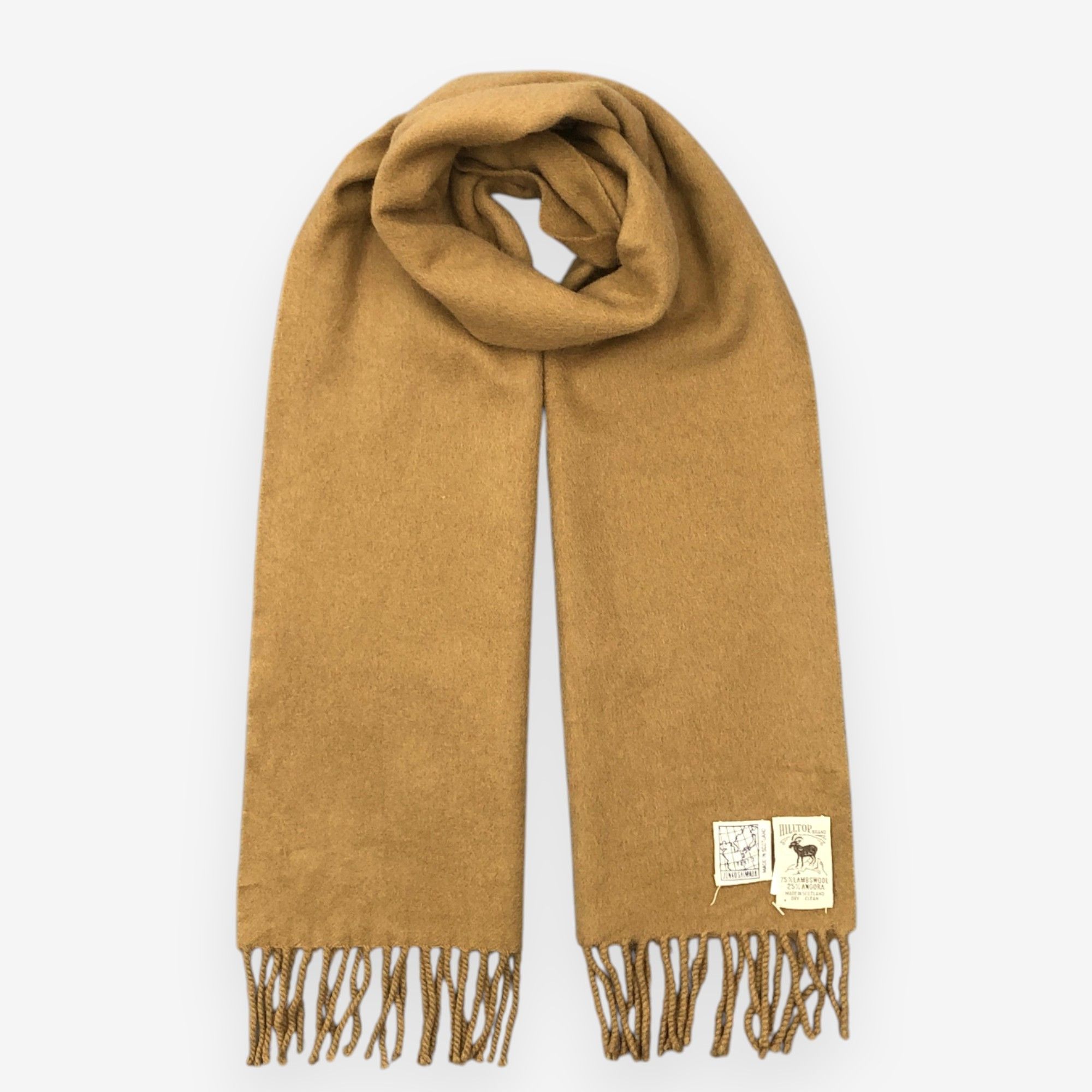 Junko Shimada Vintage Junko Shimada Scarf Muffler Wool Fringe Scarves Size ONE SIZE - 1 Thumbnail