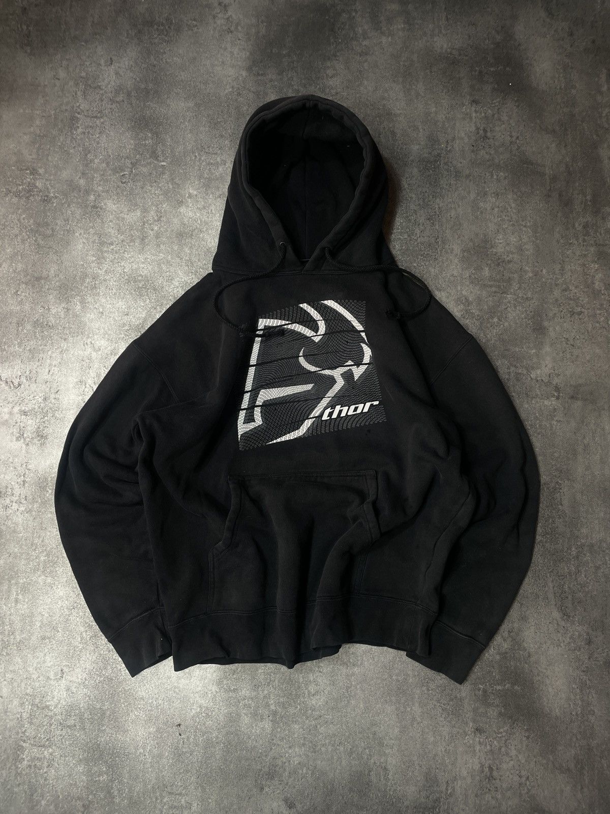 Vintage Vintage Y2K Hype Streetwear Hoodie Thor Distressed Size US S / EU 44-46 / 1 - 1 Thumbnail