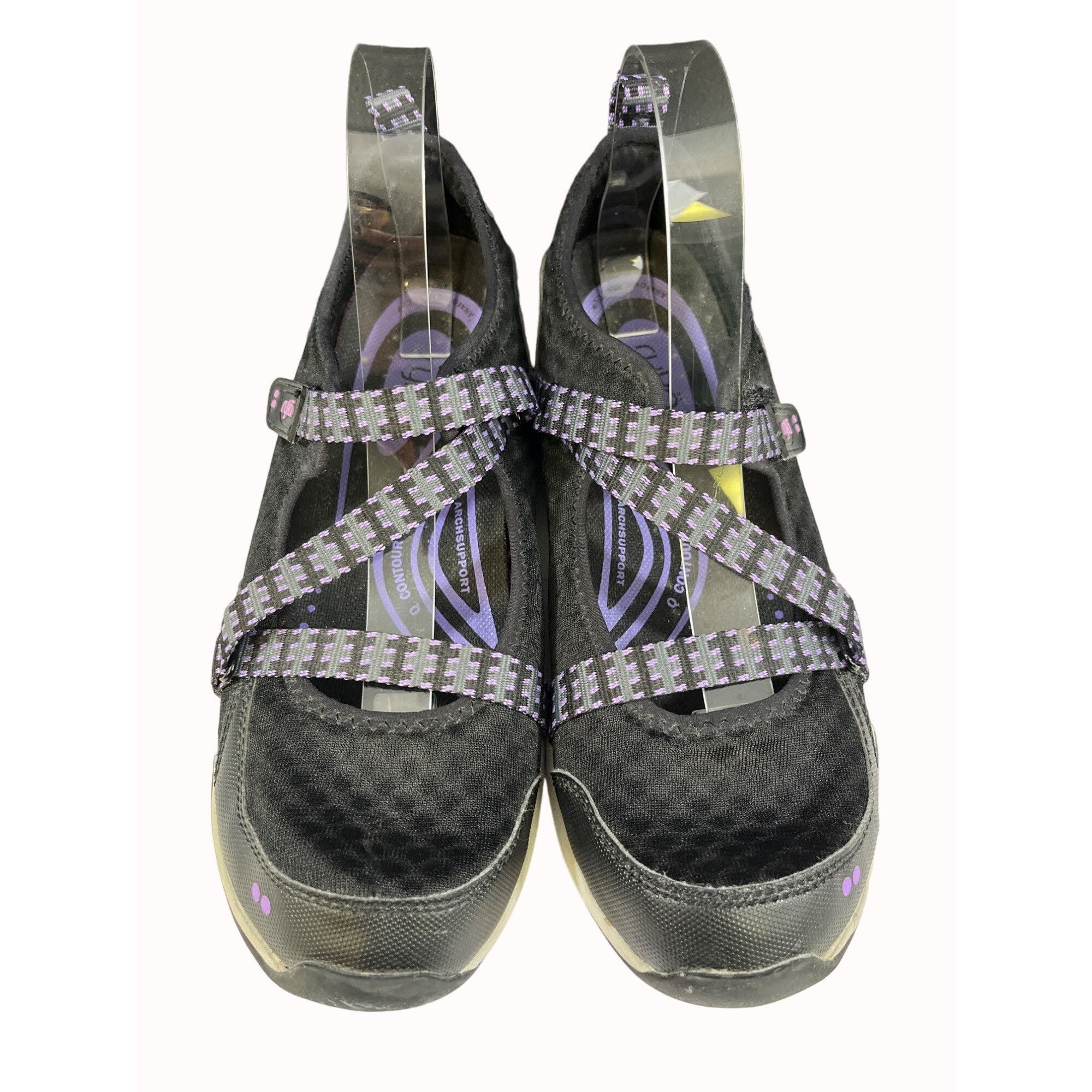 Other Ryka Womens Black Slip-on Walking Sneakers Size 10M SKU 6374 Size US 10 / IT 40 - 1 Thumbnail