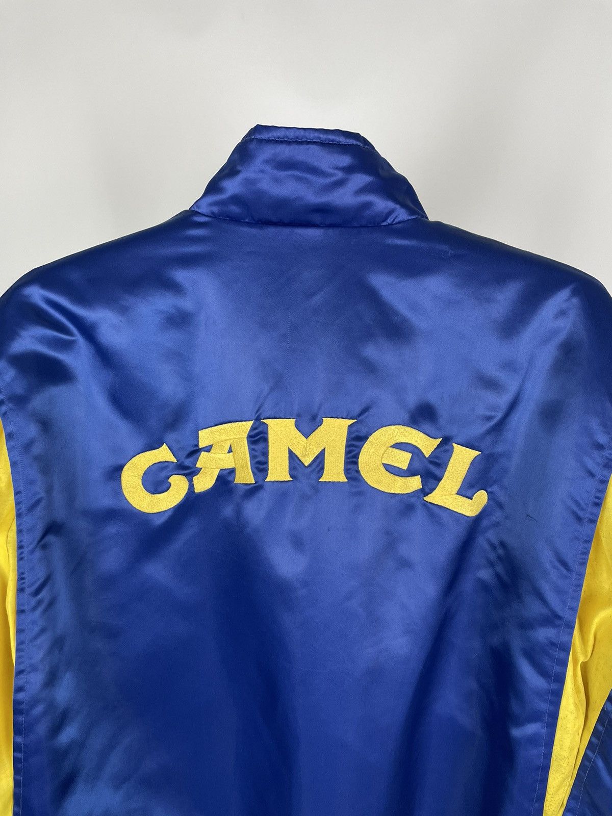 Camel Vintage Nylon Camel Bomber Racing Size US L / EU 52-54 / 3 - 14 Thumbnail
