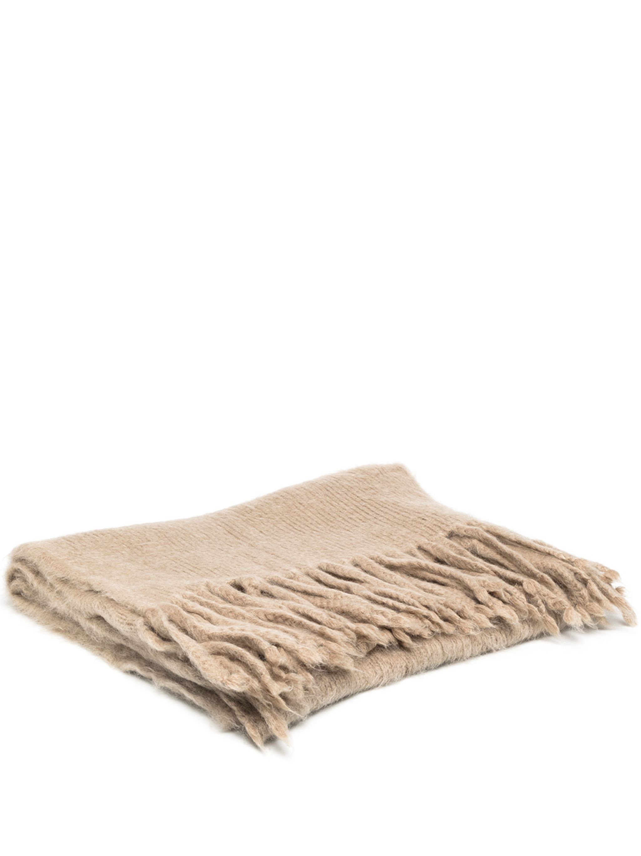 Off-White o1gr1nt1124 Size: OS / Blanket in Taupe Size ONE SIZE - 1 Thumbnail