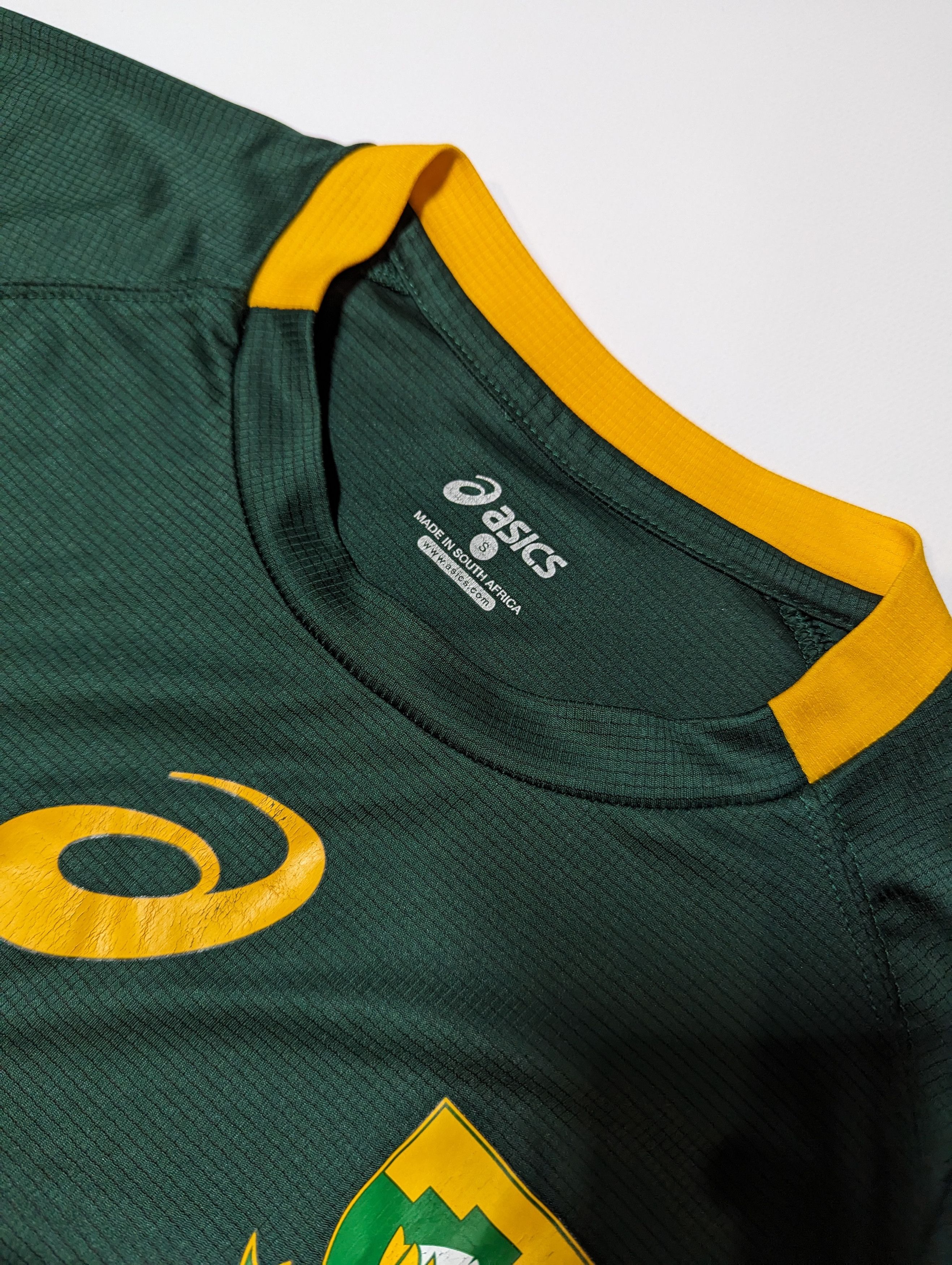 Asics Asics South Africa SA Rugby Jersey Size US S / EU 44-46 / 1 - 5 Thumbnail
