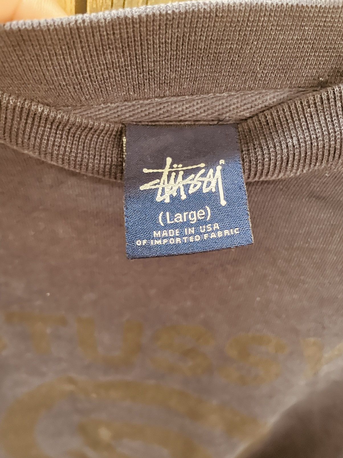 Stussy × Vintage 💥Vintage Stussy Sweatshirt Size US L / EU 52-54 / 3 - 6 Thumbnail