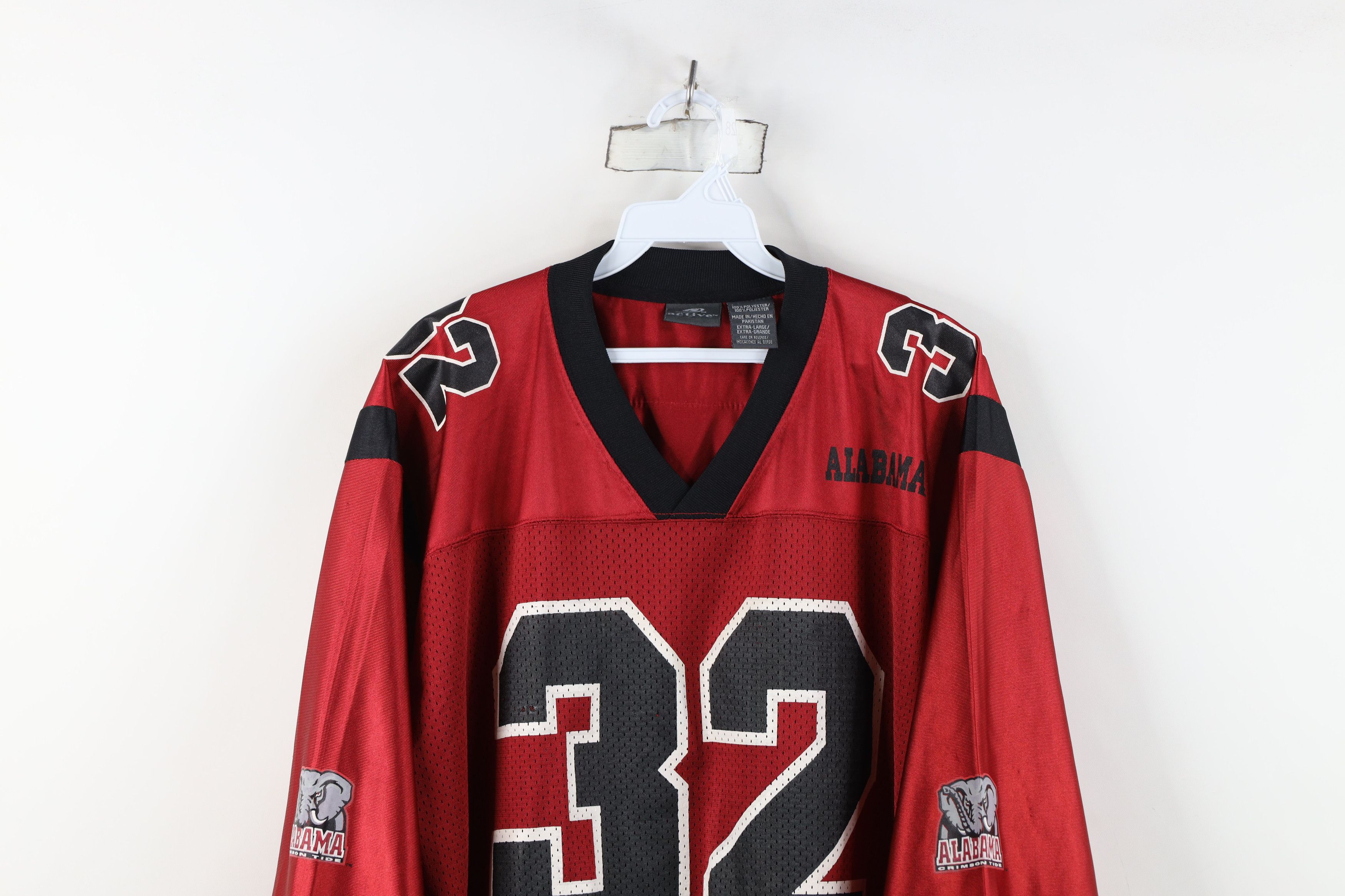 Vintage Vintage University of Alabama Football Jersey Red #32 Mesh Size US XL / EU 56 / 4 - 2 Thumbnail