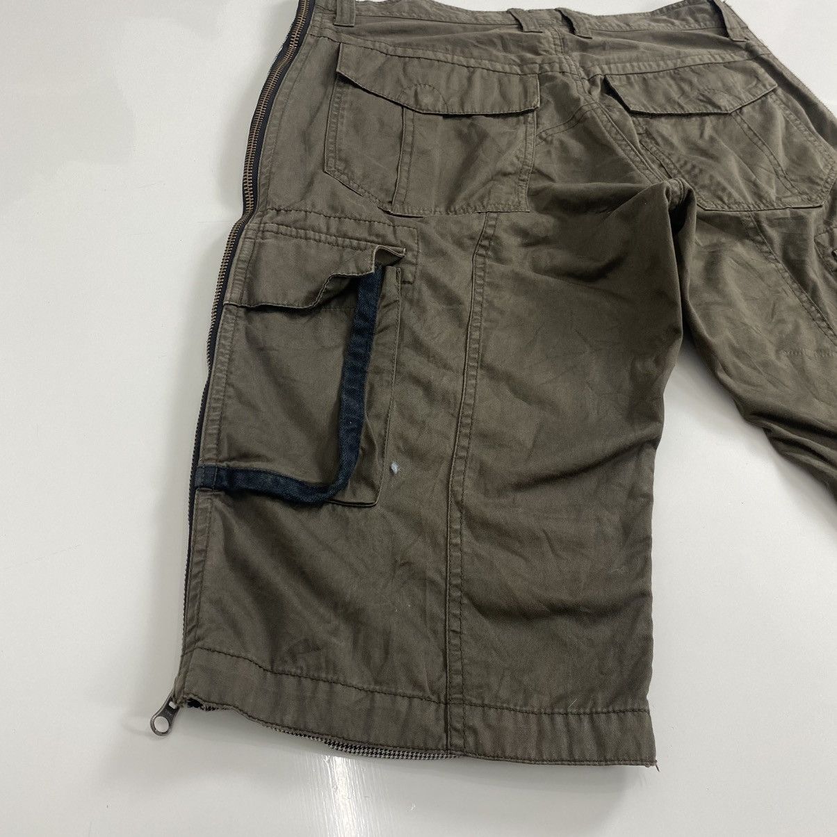 PPFM PPFM Split Zipper Short Jeans Size US 31 - 9 Thumbnail