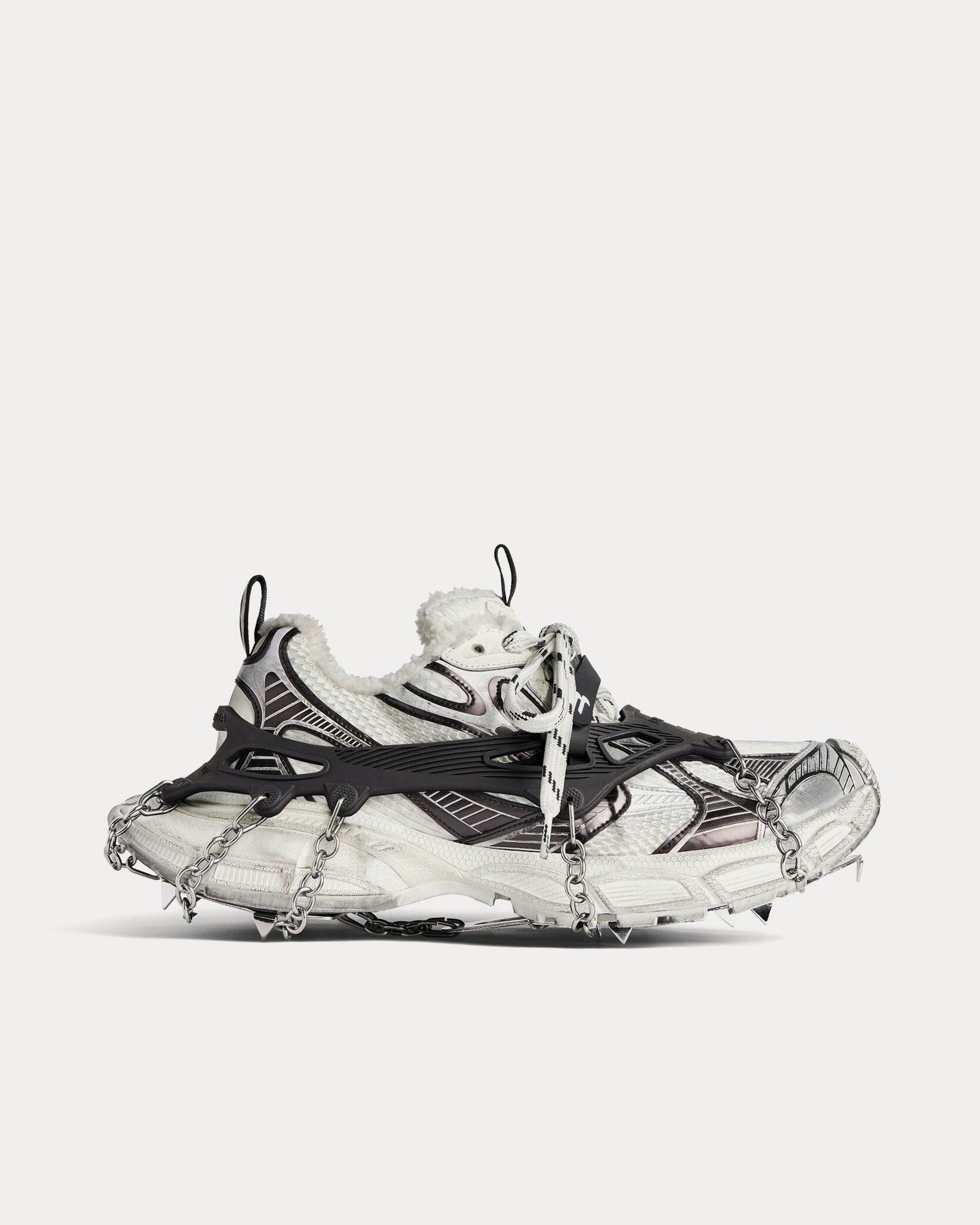 3XL Ski Mesh Sneakers in white