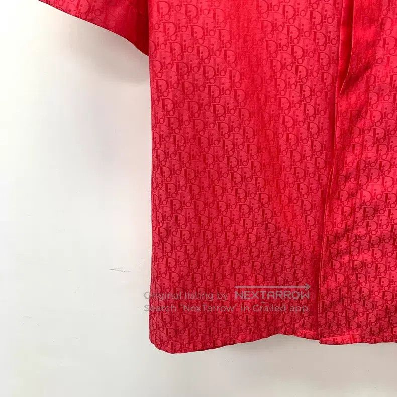 Dior Dior 23 red logo dark pattern jacquard full print mulberry Size US XXS / EU 40 - 4 Thumbnail