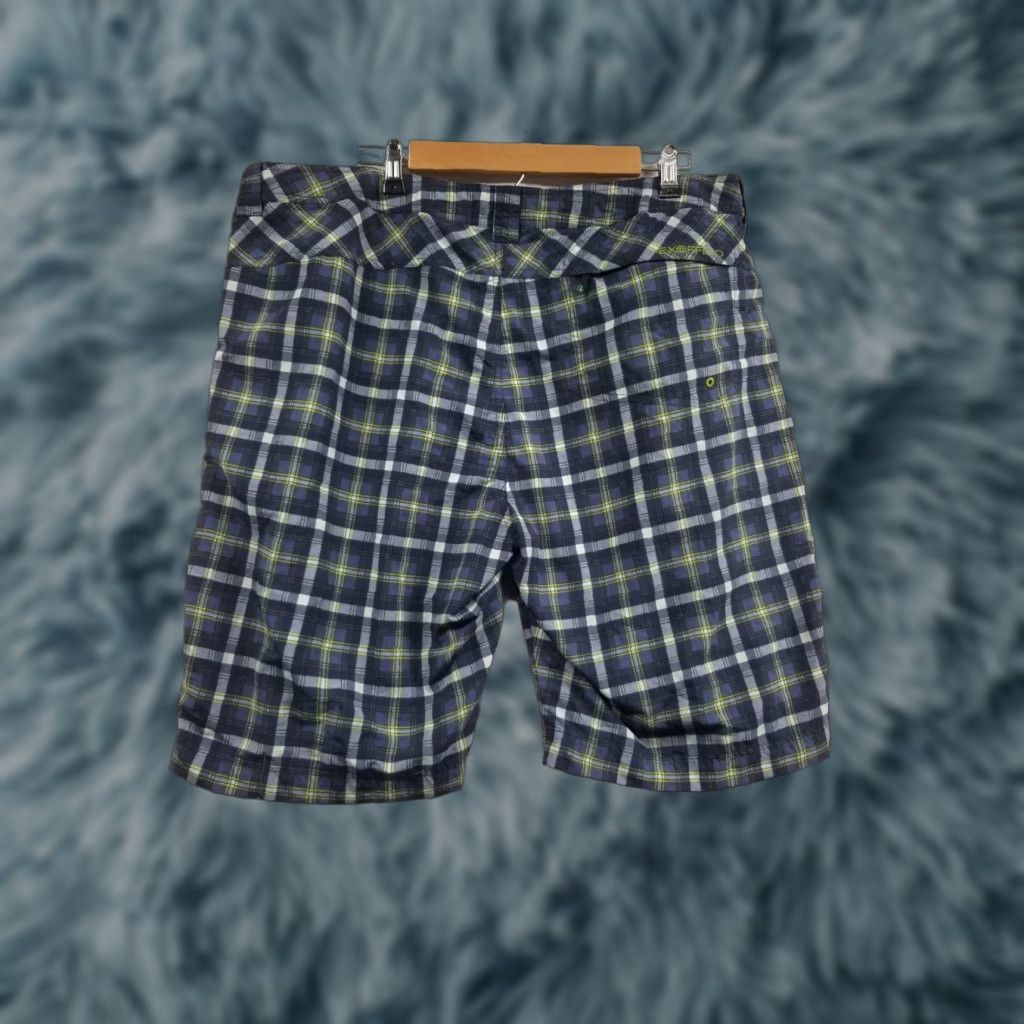 ExOfficio ExOfficio Cargo Shorts Mens Size 40 Plaid Outdoors Casual Lightweight Cargo Pocket Blue Regular 10in Inseam Seasonal Summer Winter Spring Fall Mens Size US 40 / EU 56 - 1 Thumbnail