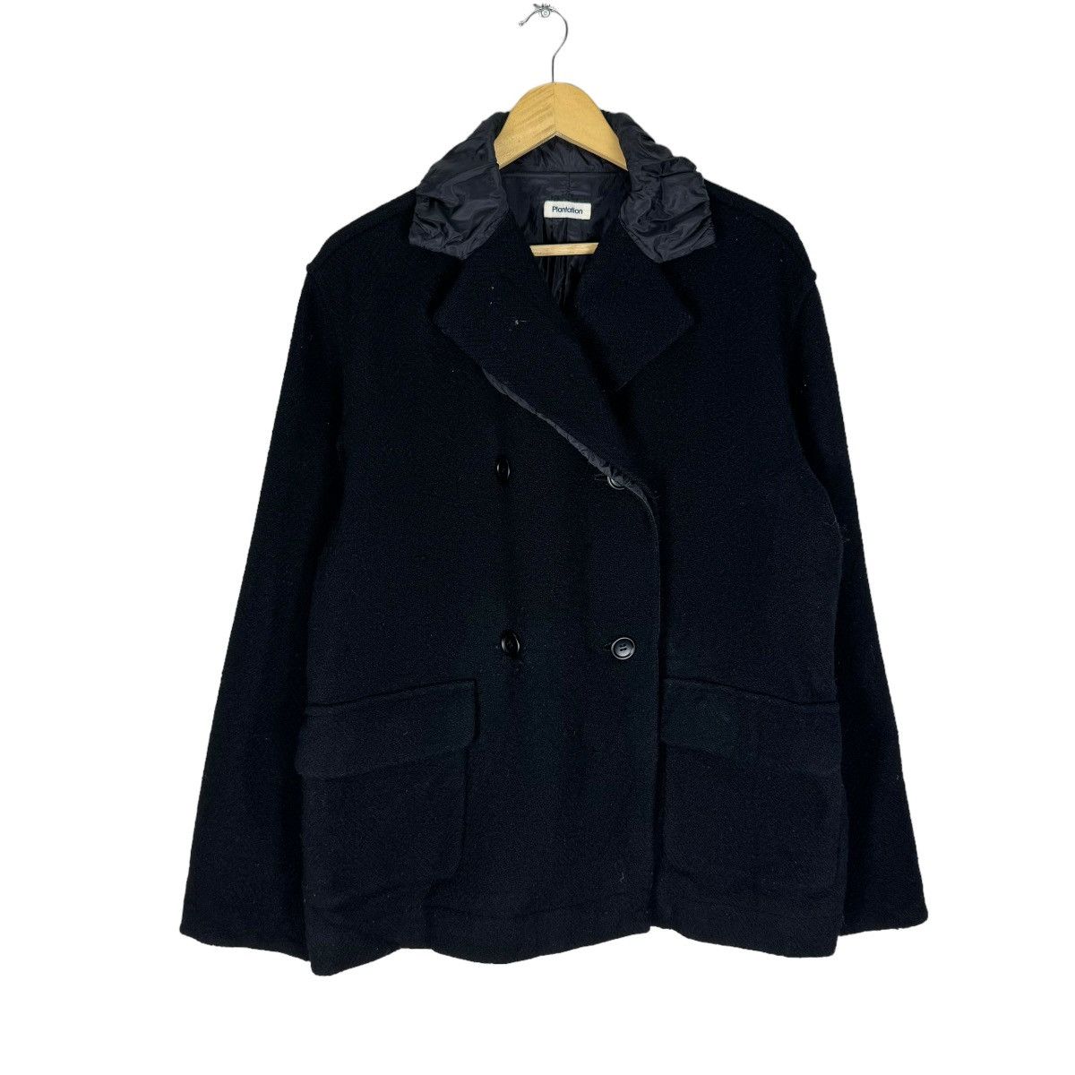 Issey Miyake 🔥PLANTATION ISSEY MIYAKE DOUBLE BREASTED BUTTON JACKET Size US M / EU 48-50 / 2 - 2 Thumbnail