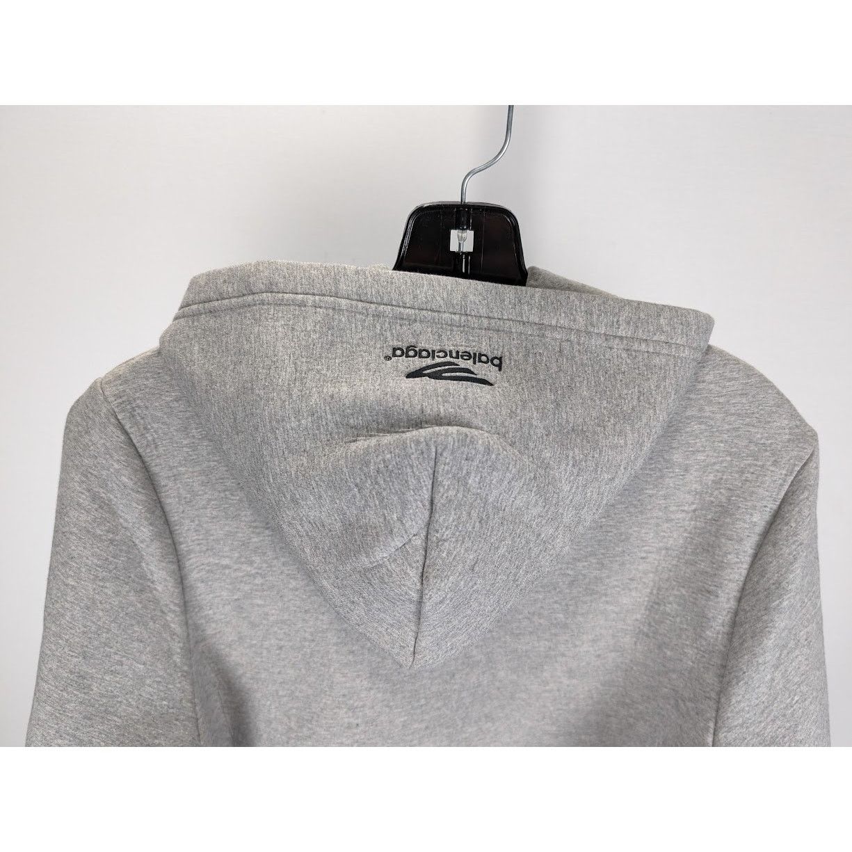Balenciaga o1rshd1 Fitted Zip Up Hoodie in Heather Grey Size US XL / EU 56 / 4 - 12 Thumbnail