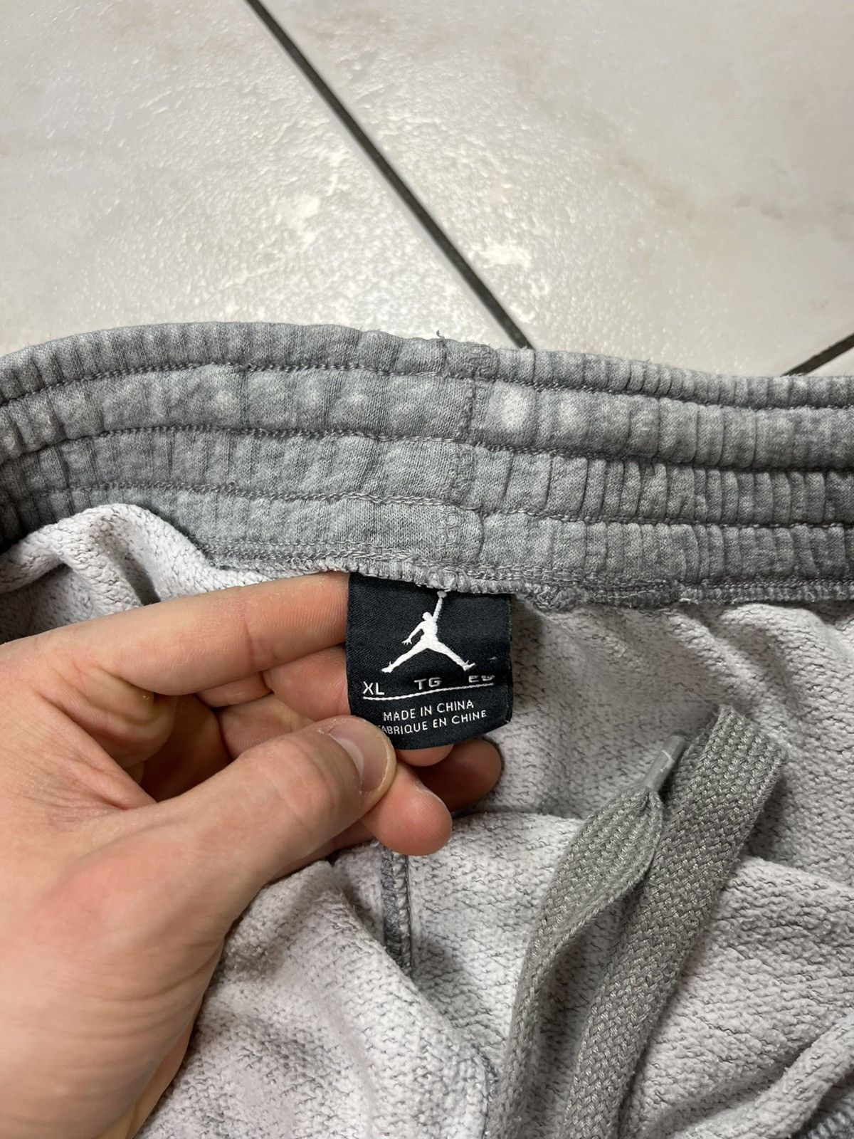 Jordan Brand × Nike × Vintage Vintage Jordan nike y2k baggy sweatpants knee logo retro Size US 36 / EU 52 - 17 Thumbnail
