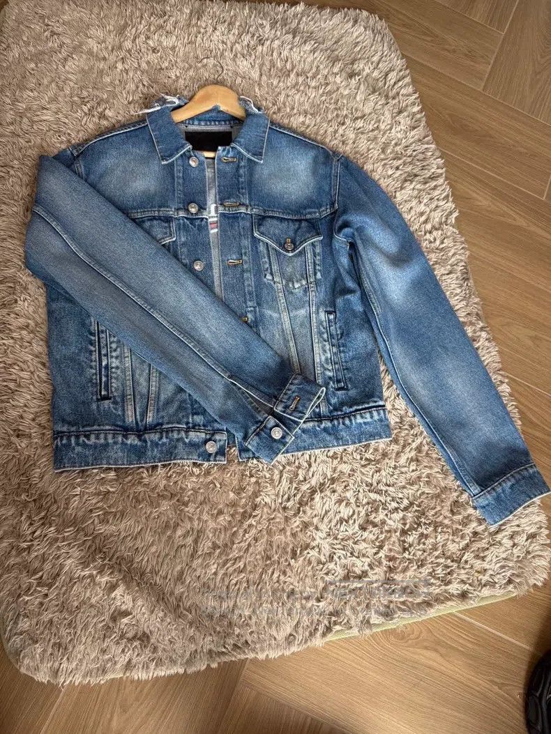 Balenciaga Balenciaga Denim Jacket Size US M / EU 48-50 / 2 - 2 Thumbnail
