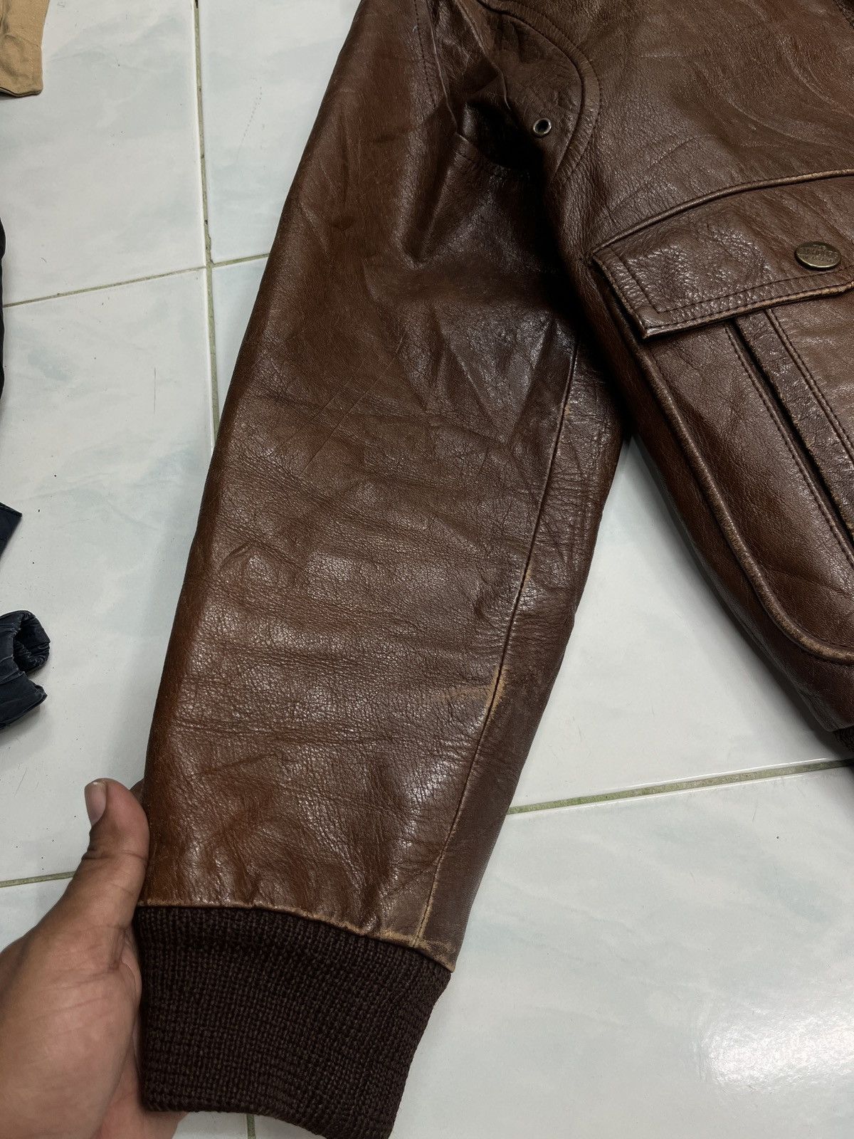 Genuine Leather 🔥🔥🔥ARCHIVE THE 24 HOURS OF LEMANS LEATHER JACKET Size US S / EU 44-46 / 1 - 18 Thumbnail