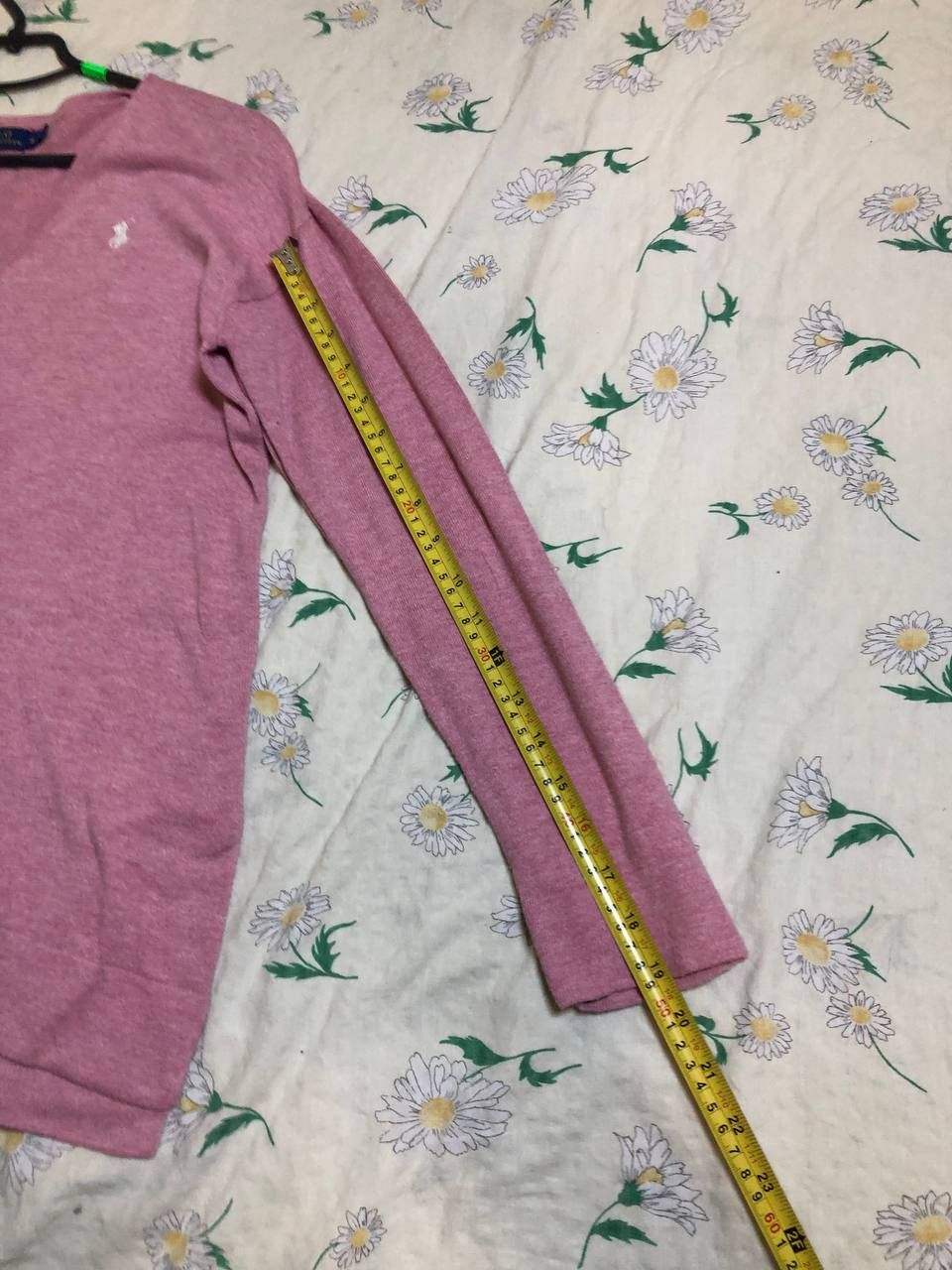 Polo Ralph Lauren VINTAGE Long Sleeve Pink Polo Ralph Lauren Size M / US 6-8 / IT 42-44 - 6 Thumbnail