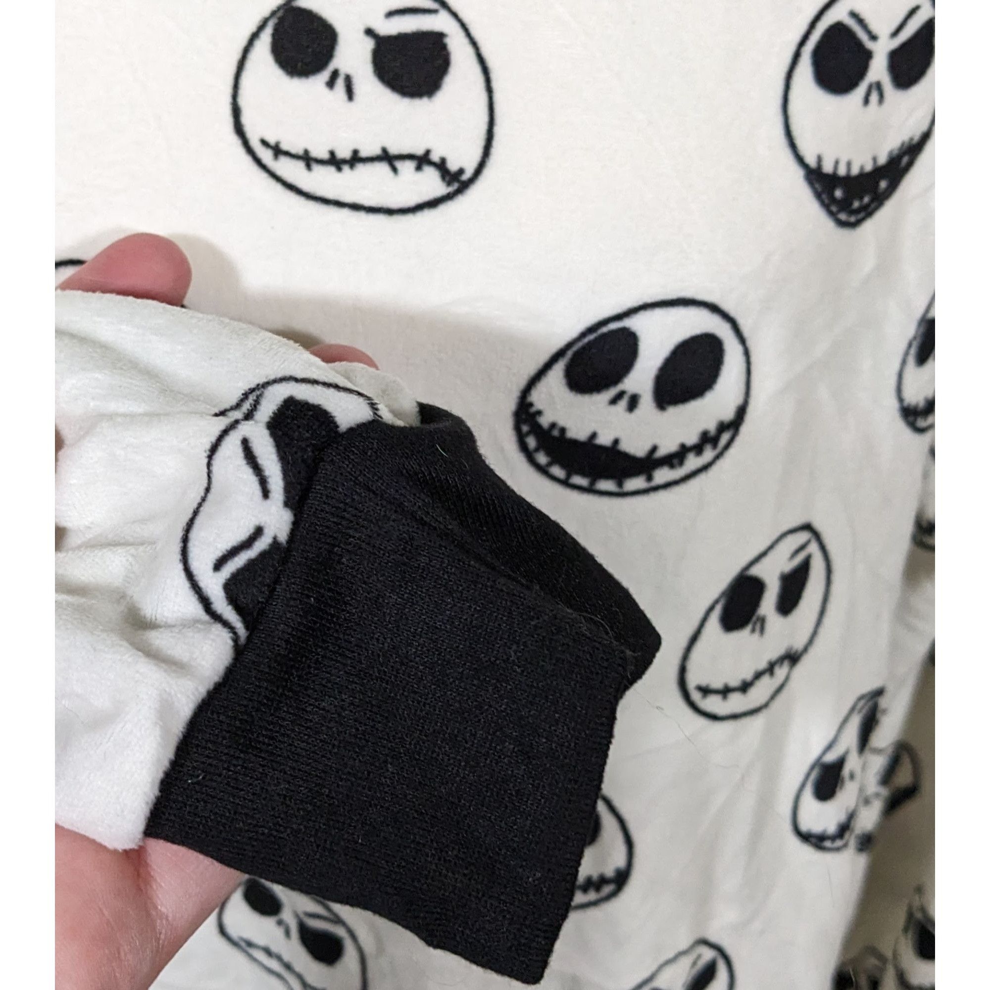 Disney Spooky Disney Jack Skellington Pajama Top Size ONE SIZE - 3 Thumbnail
