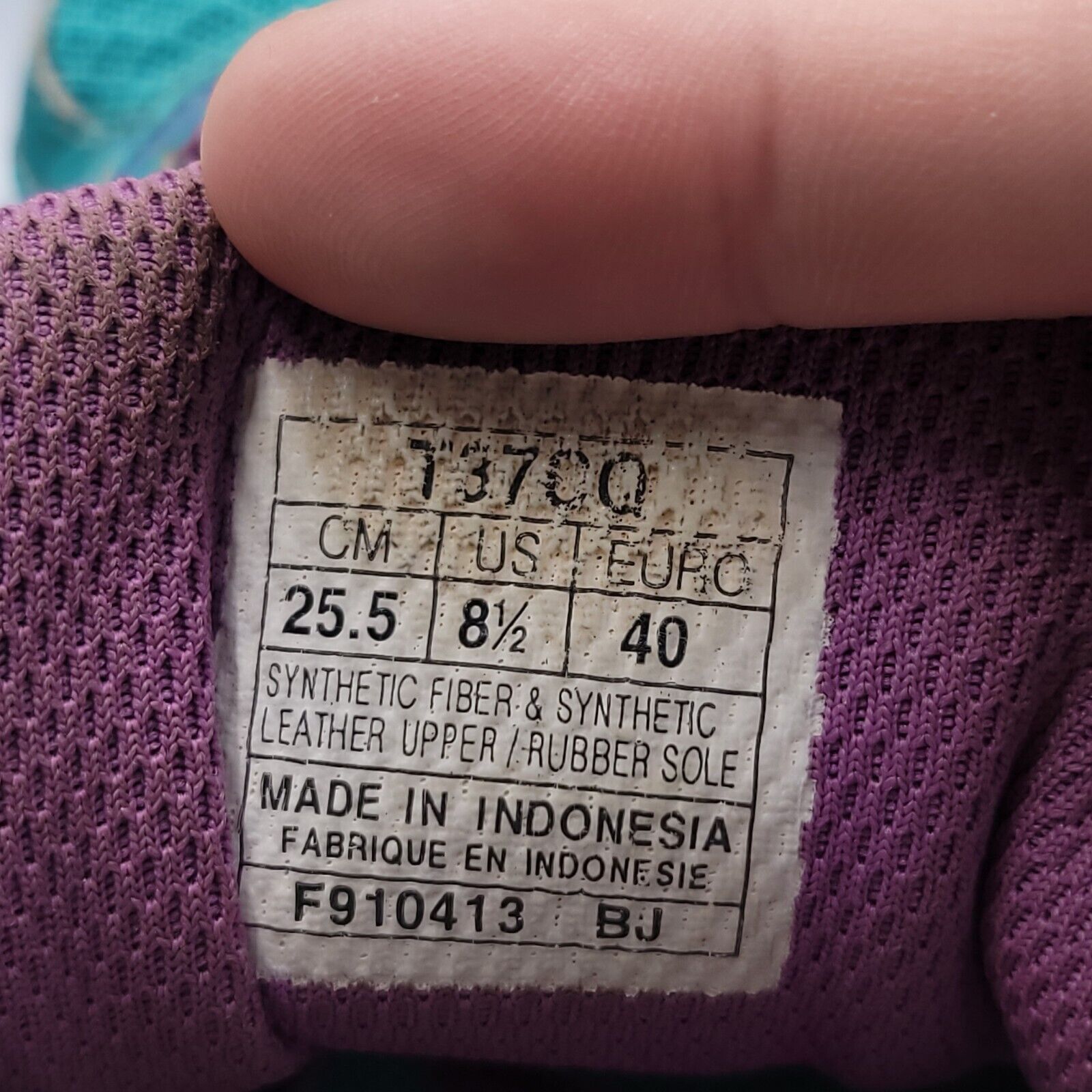 Asics Asics Gel-Horizon Shoe Womens Size 8.5 T37CQ Blue Purple Size US 8.5 / IT 38.5 - 10 Thumbnail
