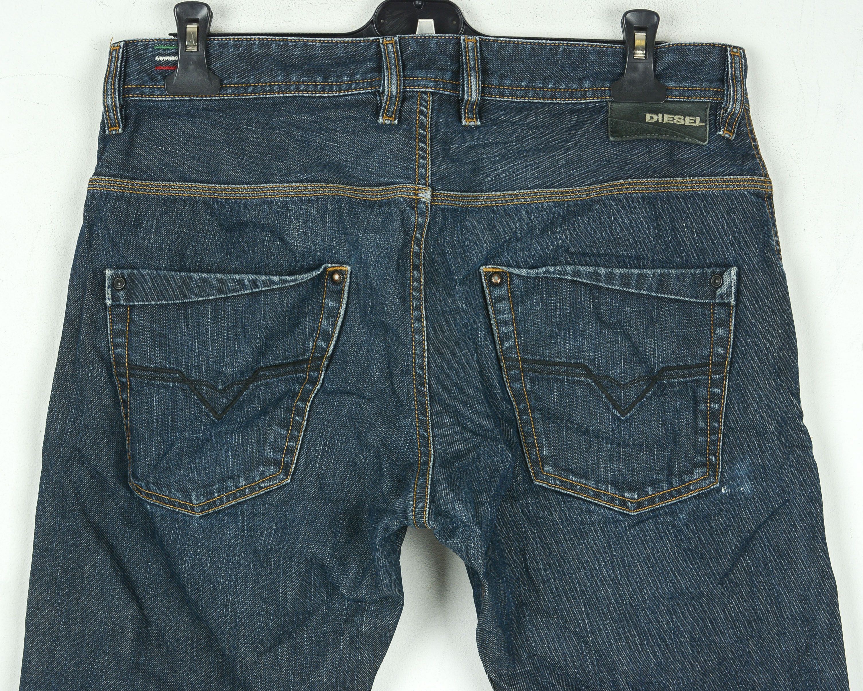 Diesel Krooley W33 L32 Regular Fit Tapered Jeans Denim Pants Size US 33 - 6 Thumbnail