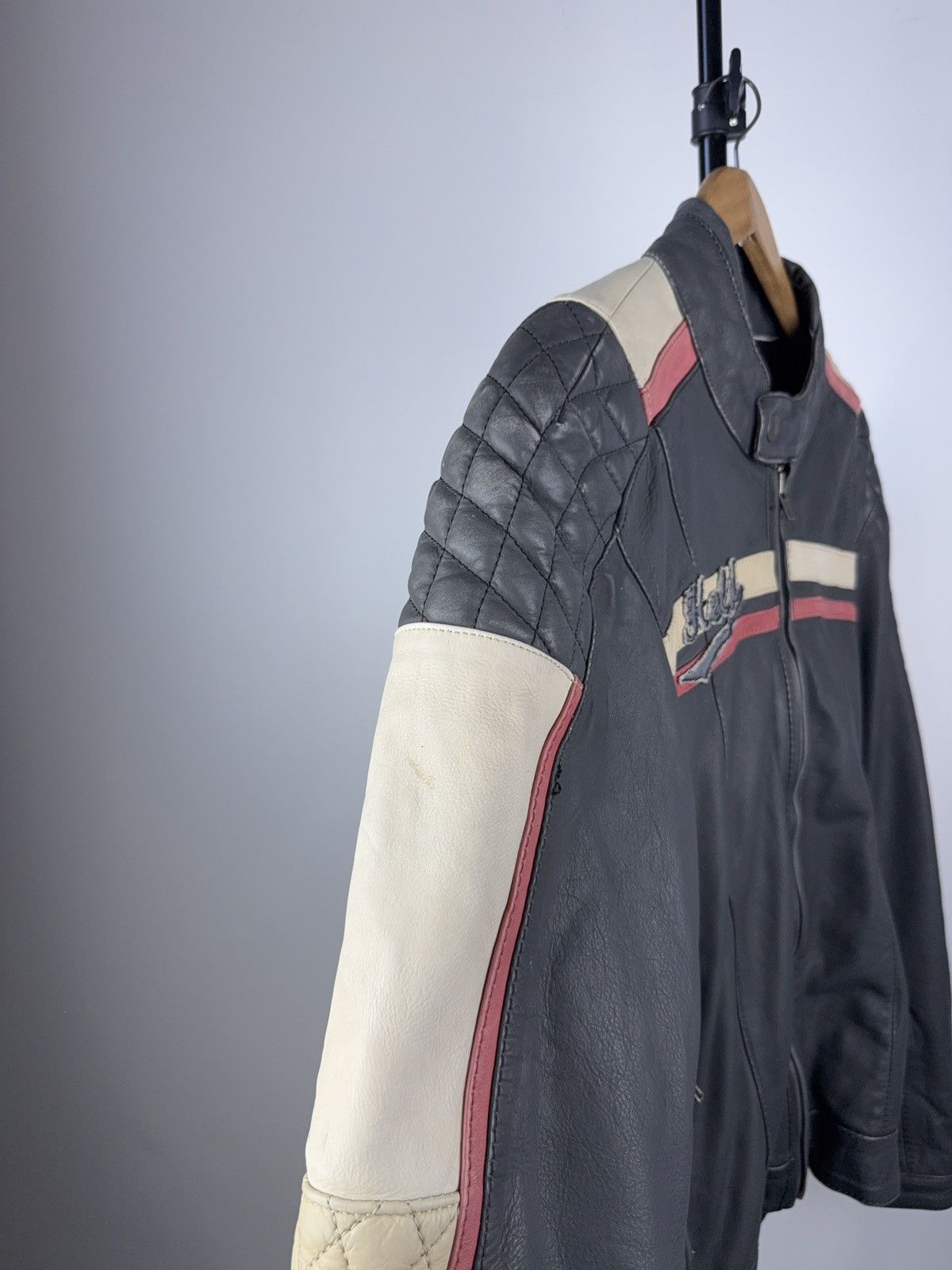 Harley Davidson Vintage 90s Retro HELD Leather Jacket Biker Moto Size US S / EU 44-46 / 1 - 9 Thumbnail