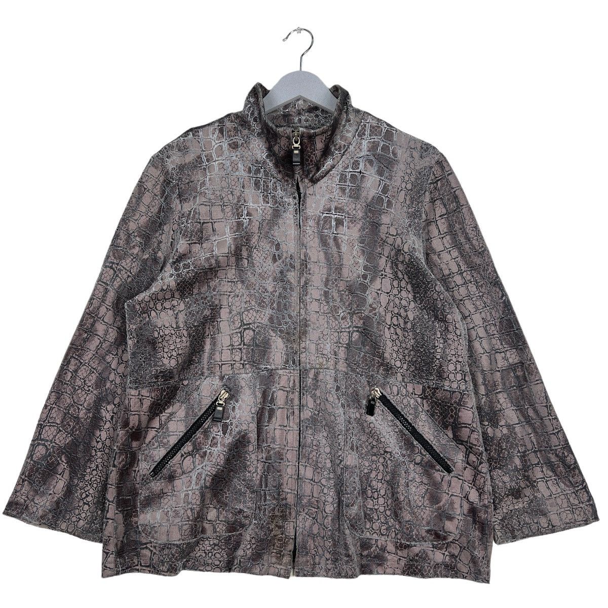 Japanese Brand 🔥 SNAKE SKIN JACKET Size US M / EU 48-50 / 2 - 1 Thumbnail