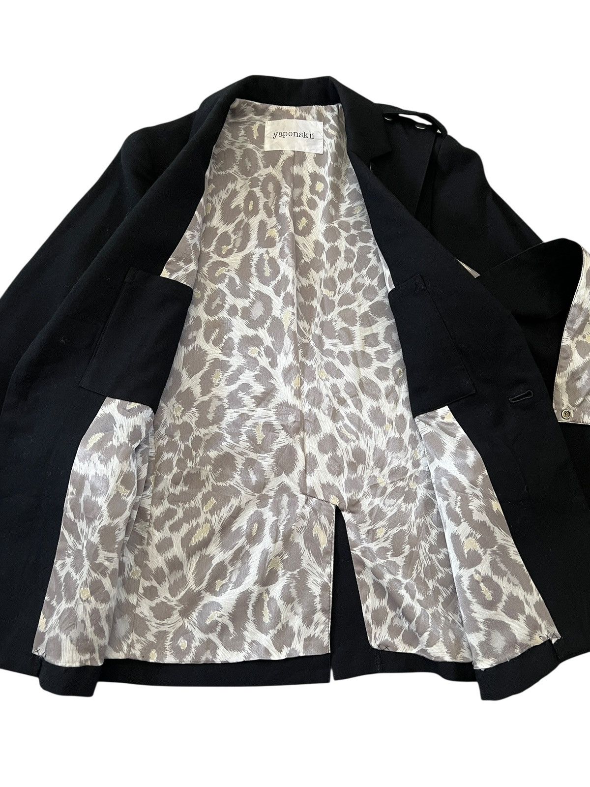 Yaponskii 1990s Yaponskii Bondage Blazer Jacket Size US S / EU 44-46 / 1 - 8 Thumbnail