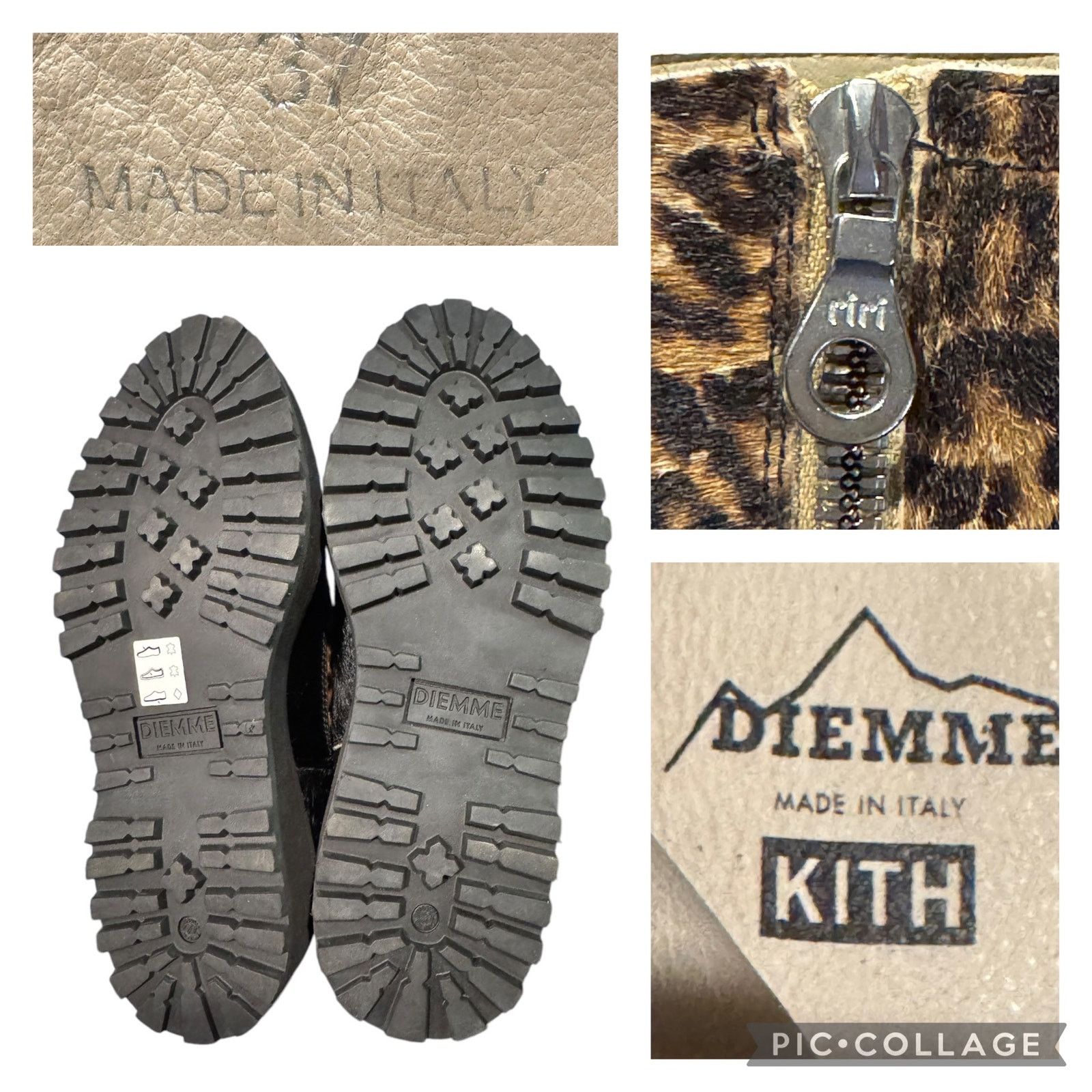 Kith Kith x Diemme Everest Leopard Pony Hair Paderno Zip Boots 8 Size US 8 / IT 38 - 23 Thumbnail