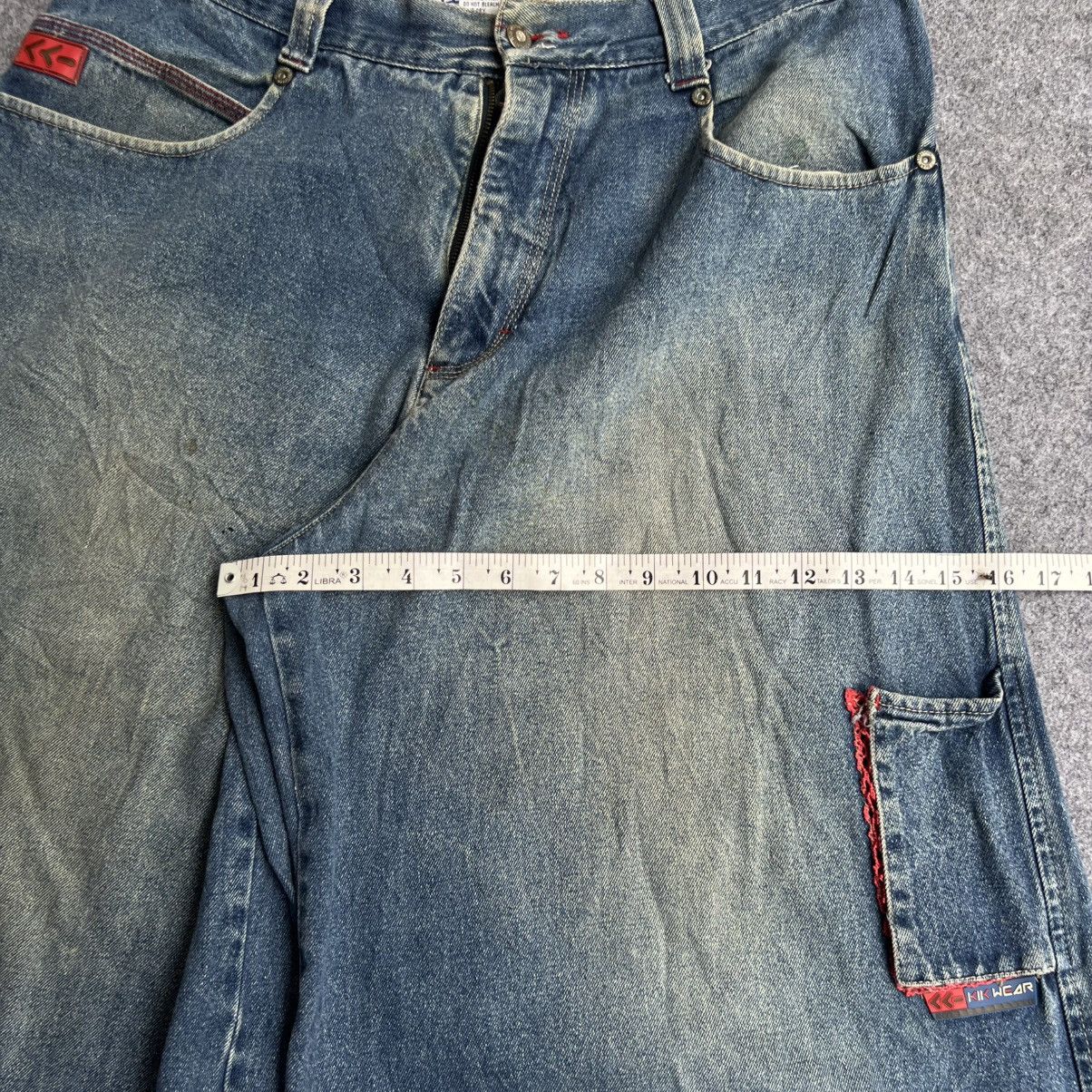 JNCO Vintage Crazy Kikwear Rave Baggy Jnco Style Shorts Size US 36 / EU 52 - 8 Thumbnail