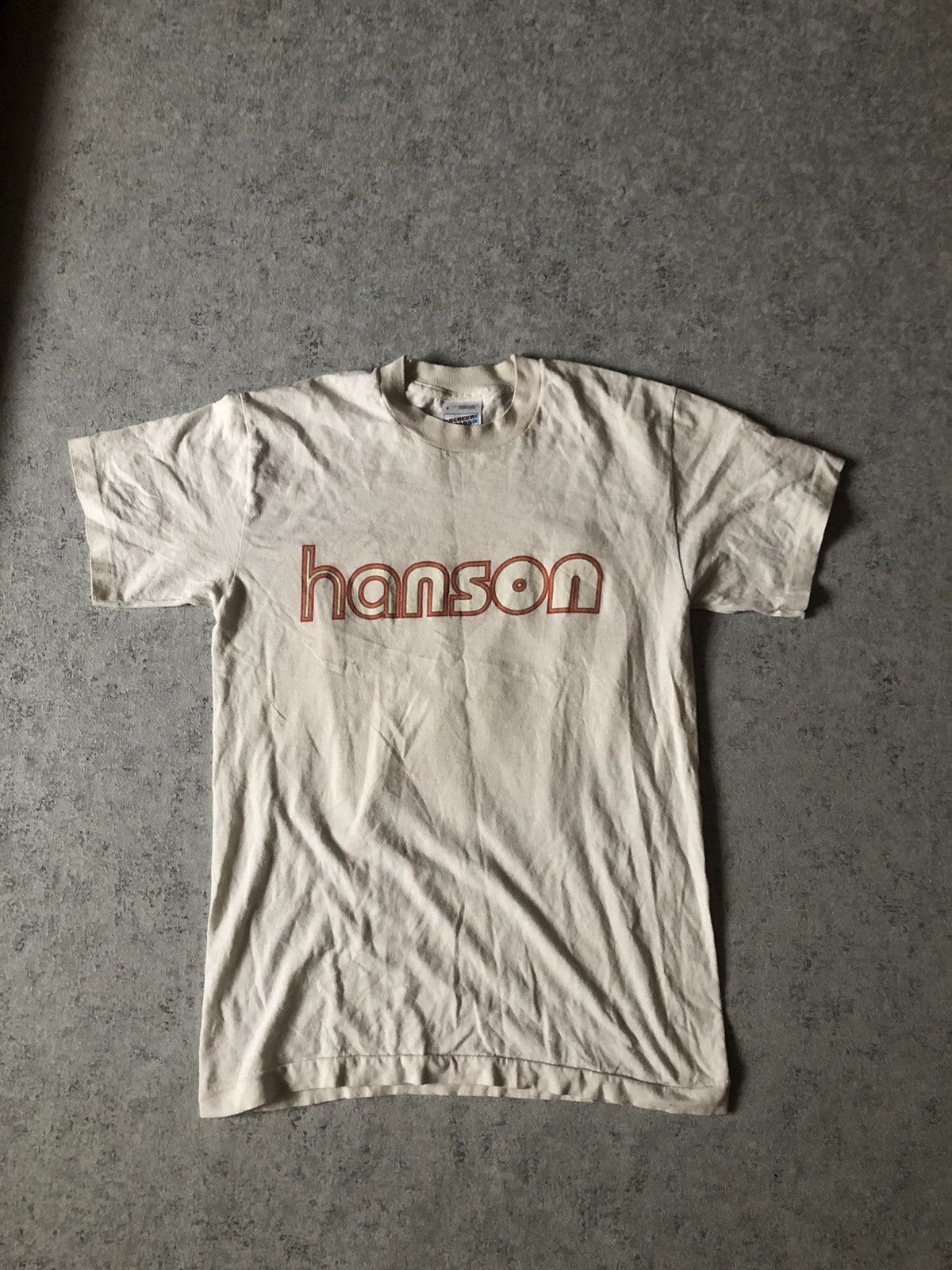 Band Tees × Vintage VINTAGE 1997 HANSON MIDDLE OF NOWHERE TEE Size US S / EU 44-46 / 1 - 1 Thumbnail