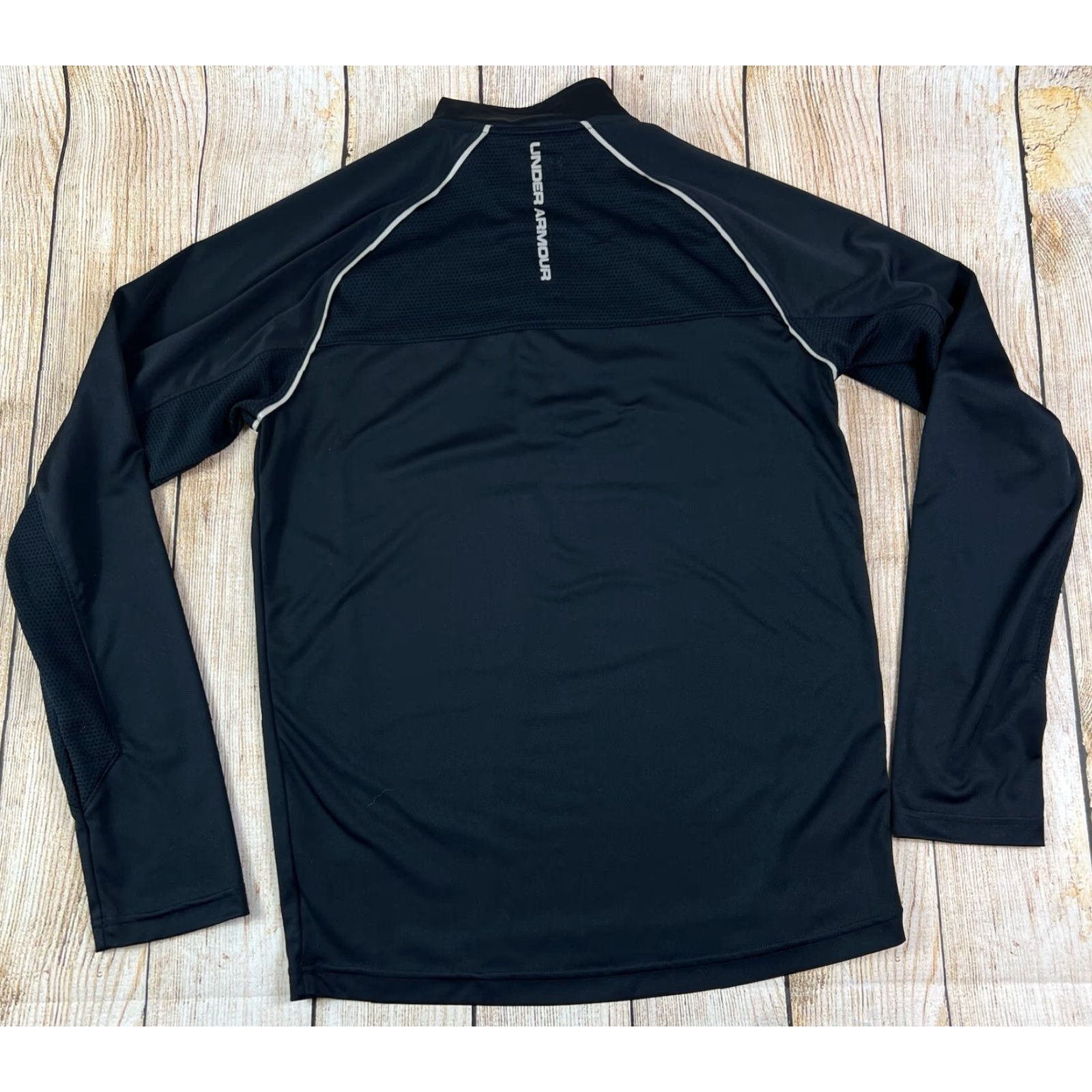 Under Armour Under armour Mens Shirt Running 1/4 Zip Pullover Longsleeve Size S Black Size US S / EU 44-46 / 1 - 4 Thumbnail
