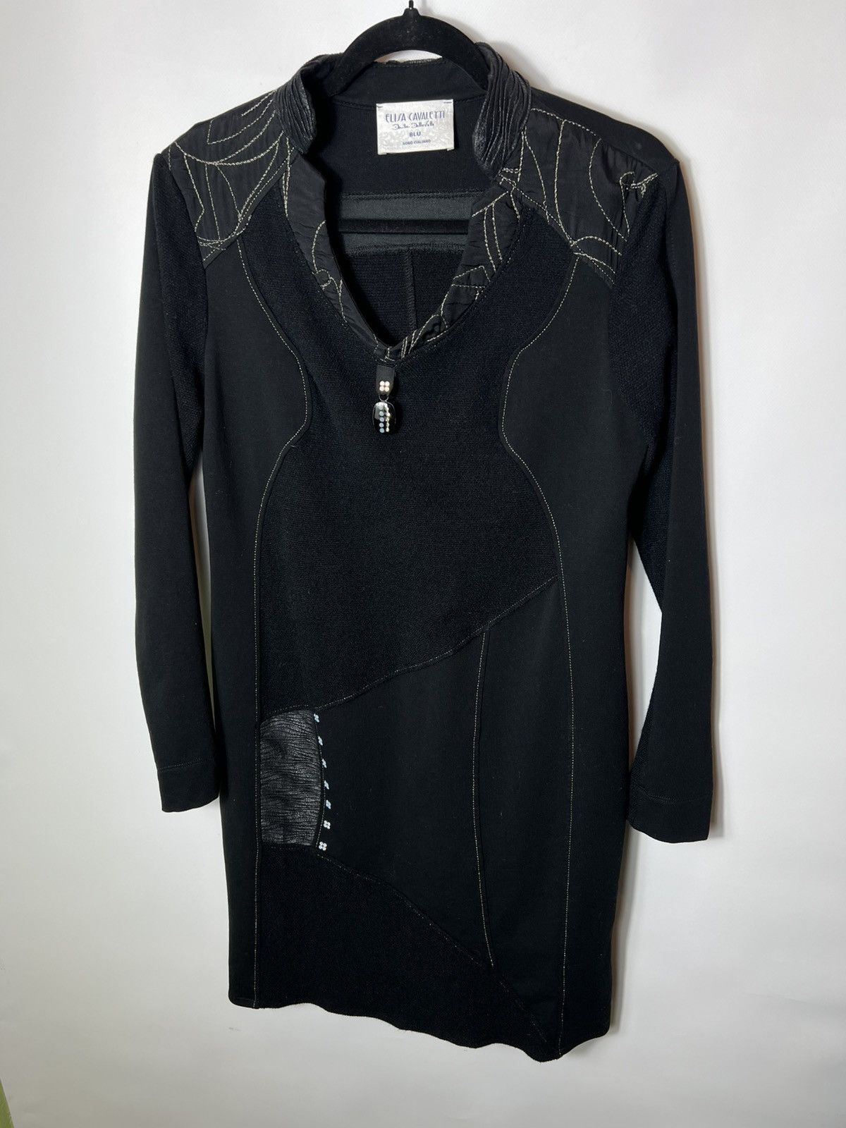 Elisa Cavaletti Vintage streetwear Elisa Cavaletti Long Sleeve Dress Size L Size L / US 10 / IT 46 - 1 Thumbnail