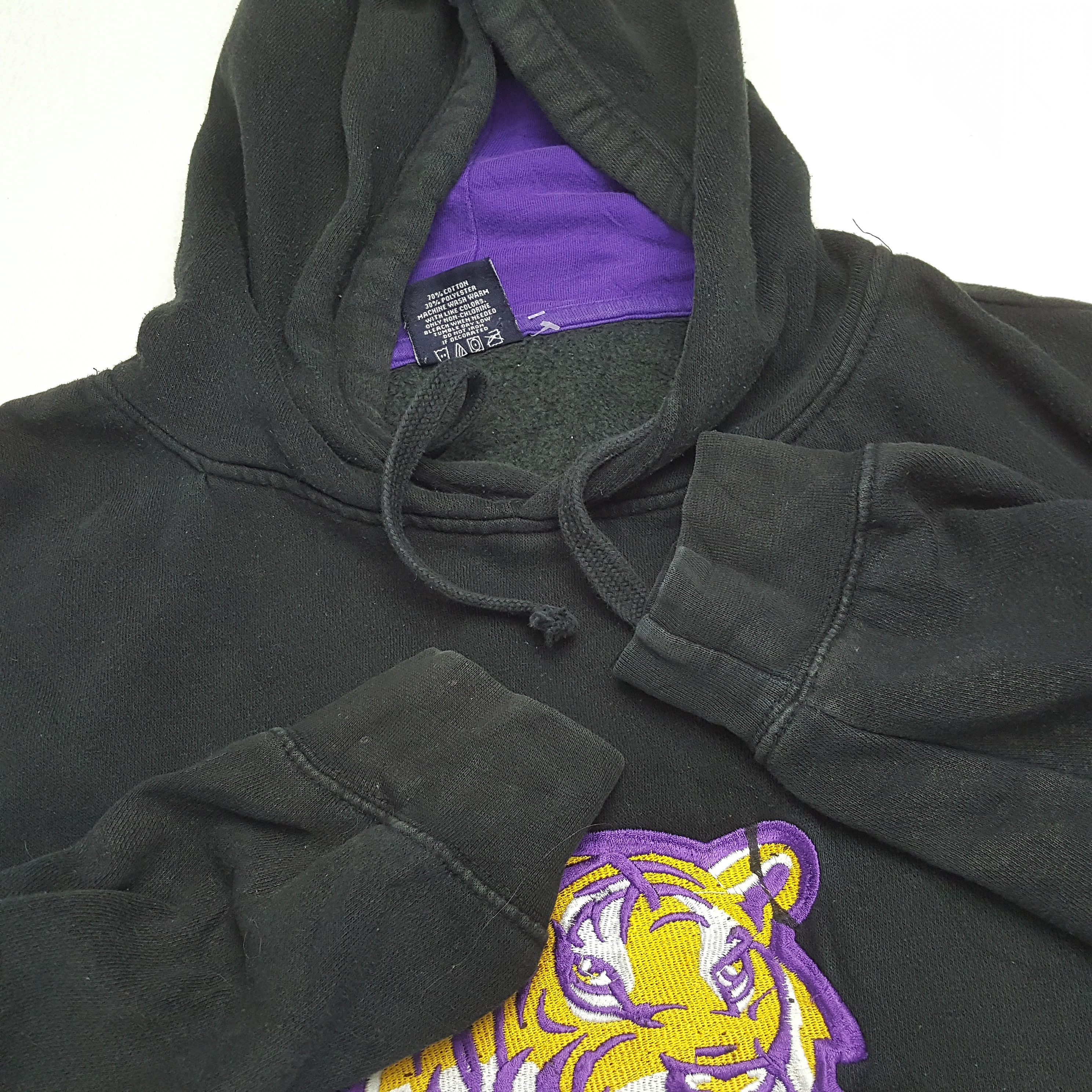 NFL × Vintage LSU TIGERS Football Team Hoodies Size US XL / EU 56 / 4 - 9 Thumbnail