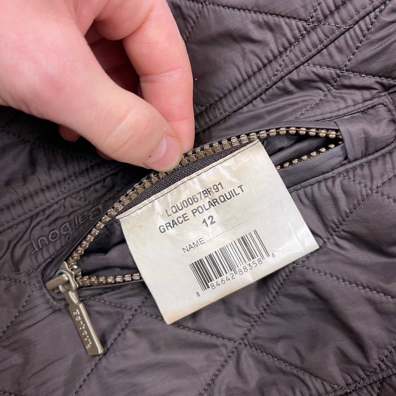 Barbour Barbour Grace Polarquilt Quilted Hooded Jacket Brown Women’s Size M / US 6-8 / IT 42-44 - 8 Thumbnail