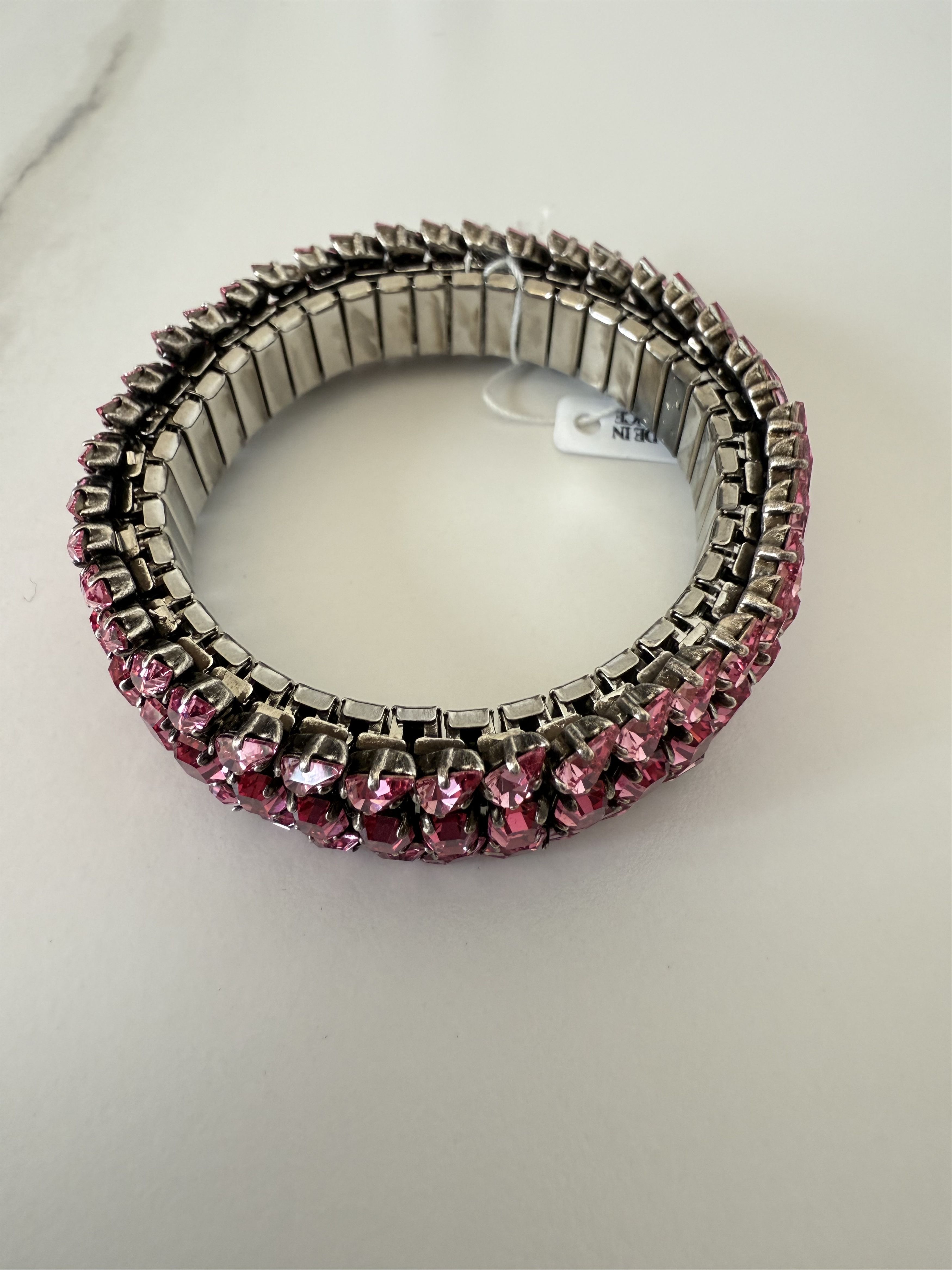 Saint Laurent Paris Saint Laurent Pink Bracelet Size ONE SIZE - 2 Thumbnail