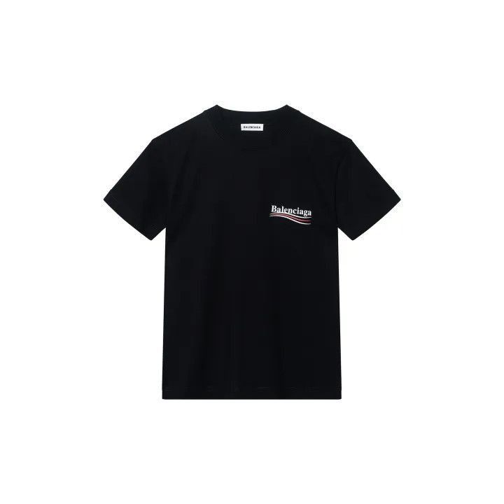 Balenciaga Balenciaga Logo Print Short Sleeve T-Shirt 0079-2507 Size XS / US 0-2 / IT 36-38 - 2 Thumbnail