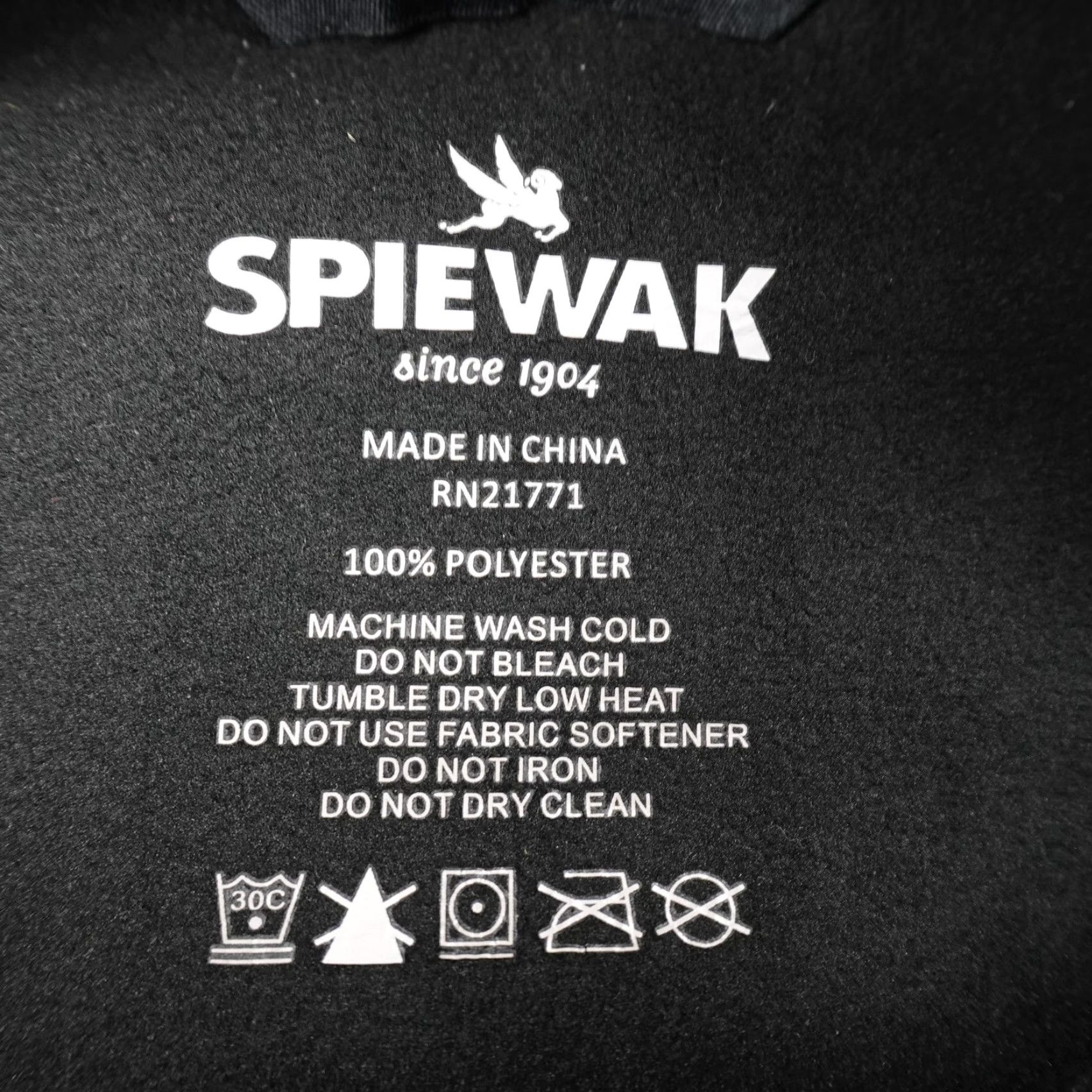 Vintage Spiewak Jacket Mens 4XL Black Performance Soft Shell Full Zip Outdoor Coat Shirt Size US XXL / EU 58 / 5 - 5 Thumbnail