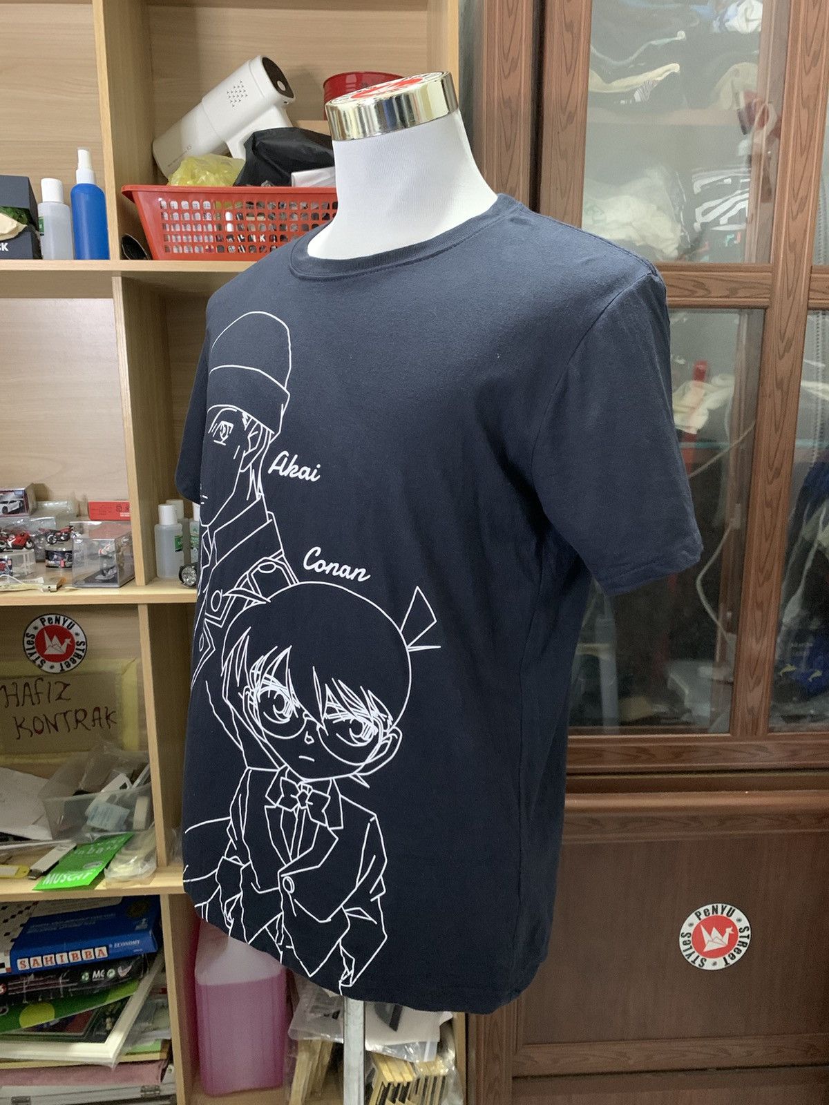 Anime DETECTIVE CONAN ANIME MOVIE SHIRT Size US L / EU 52-54 / 3 - 3 Thumbnail