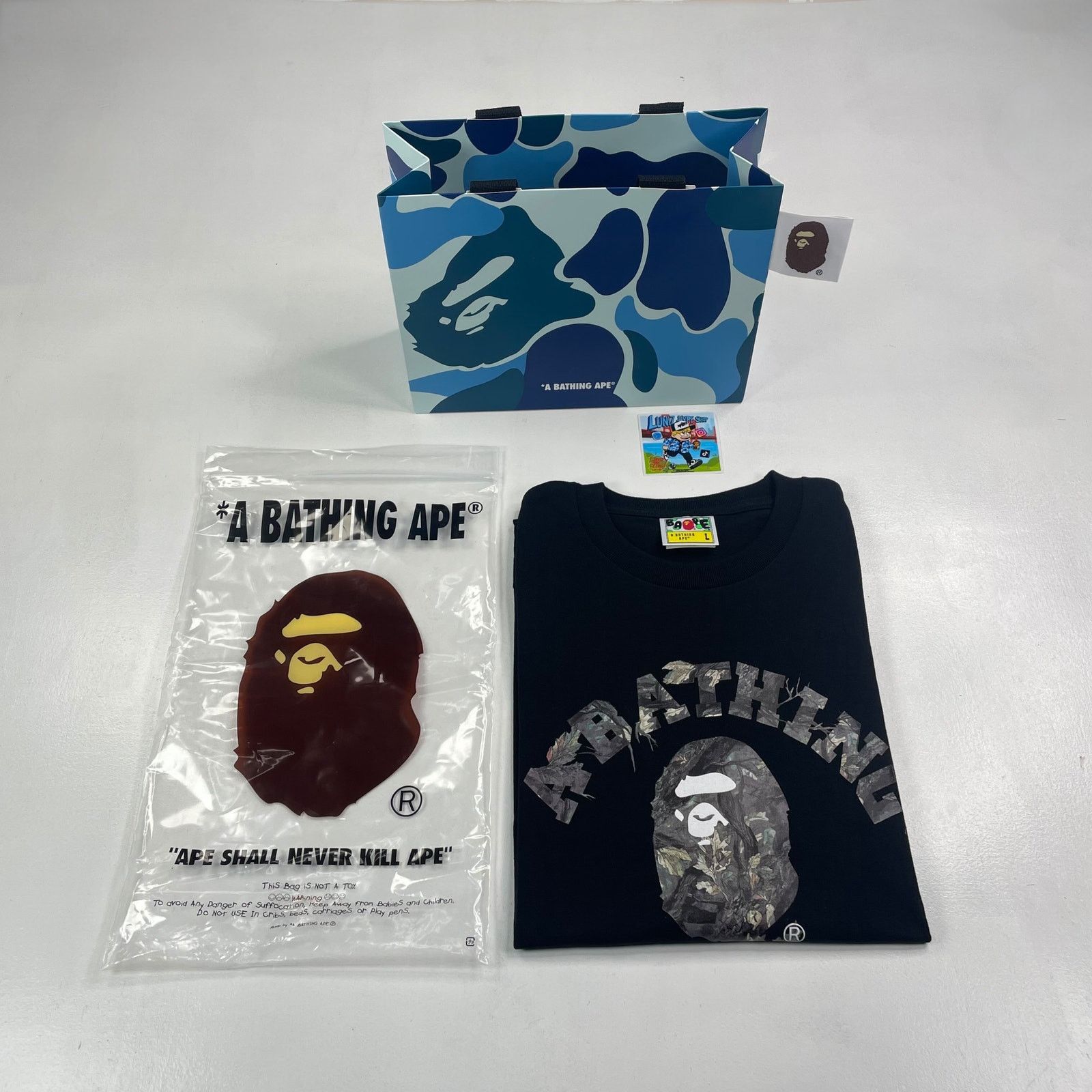 Bape BAPE Tree Edge Camo Tee Size US L / EU 52-54 / 3 - 1 Thumbnail