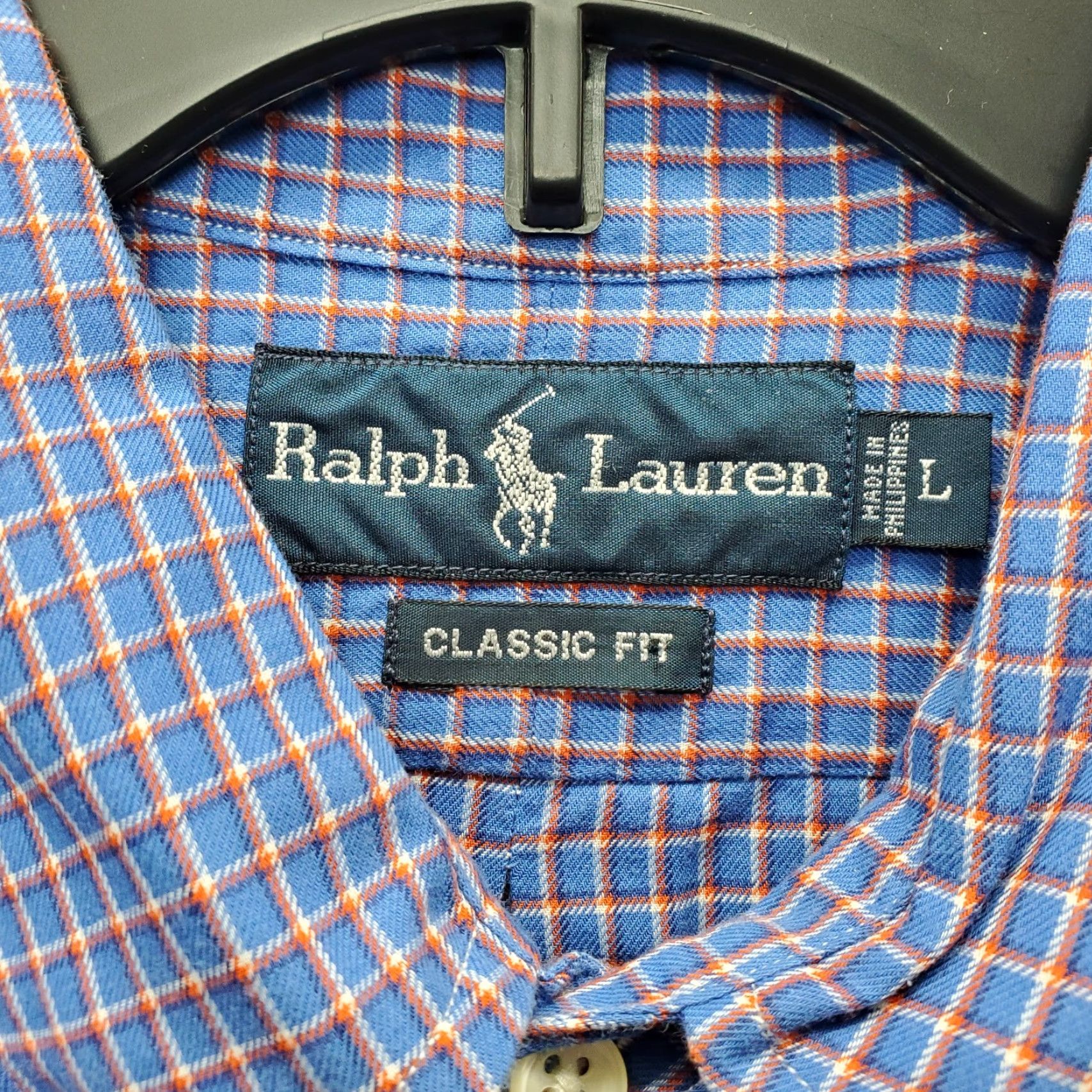 Ralph Lauren Ralph Lauren Shirt Mens L Multicolor Check Classic Fit Pony Logo Button-Down Shirt Women’s? Size US L / EU 52-54 / 3 - 5 Thumbnail