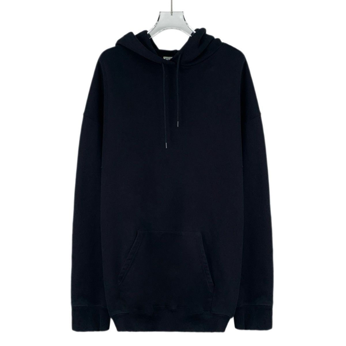 Givenchy Givenchy Black Cotton Hooded Drawstring Sweatshirt K26WX Size US S / EU 44-46 / 1 - 1 Thumbnail