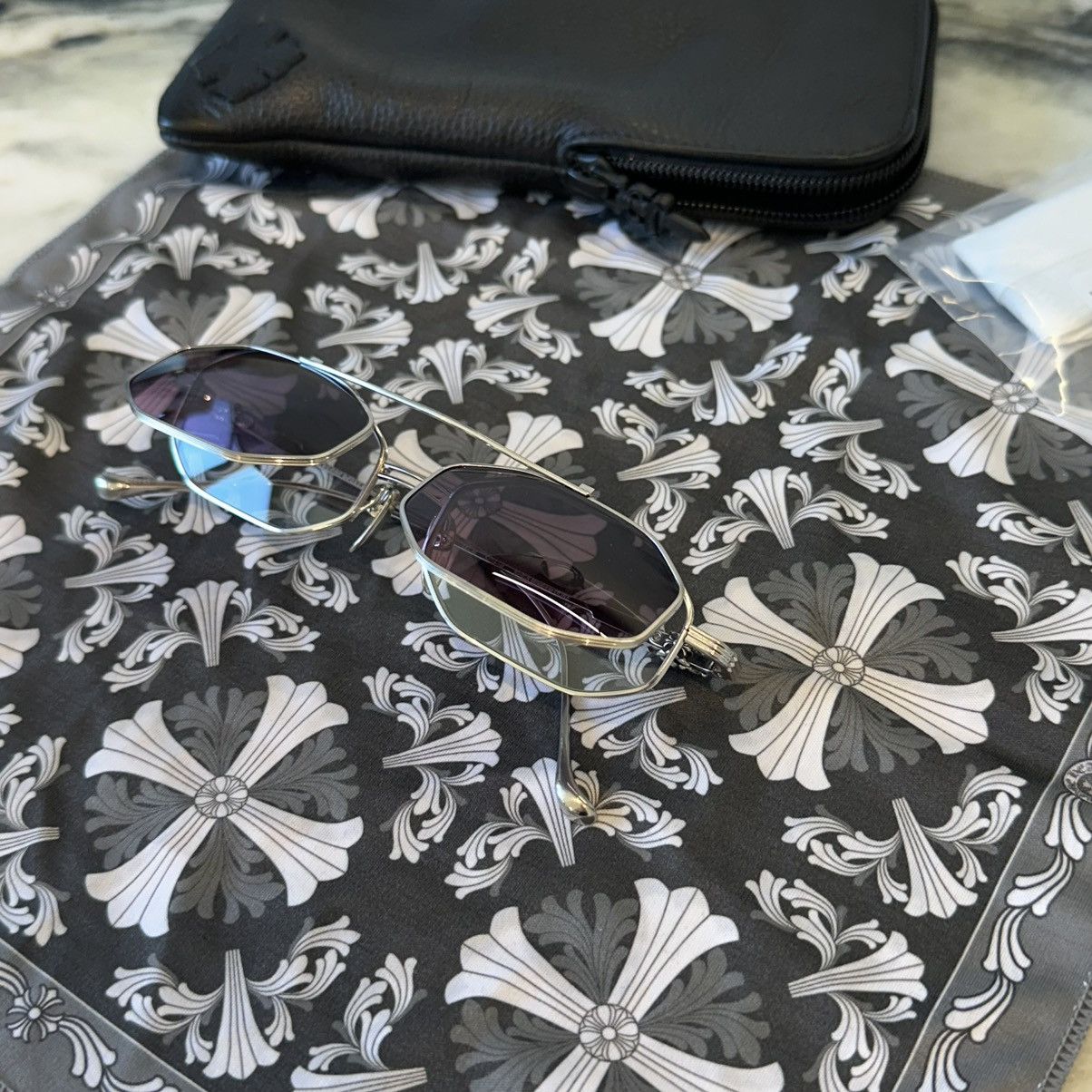 Chrome Hearts 1 of 1 Chrome Hearts Sunglasses Size ONE SIZE - 9 Thumbnail