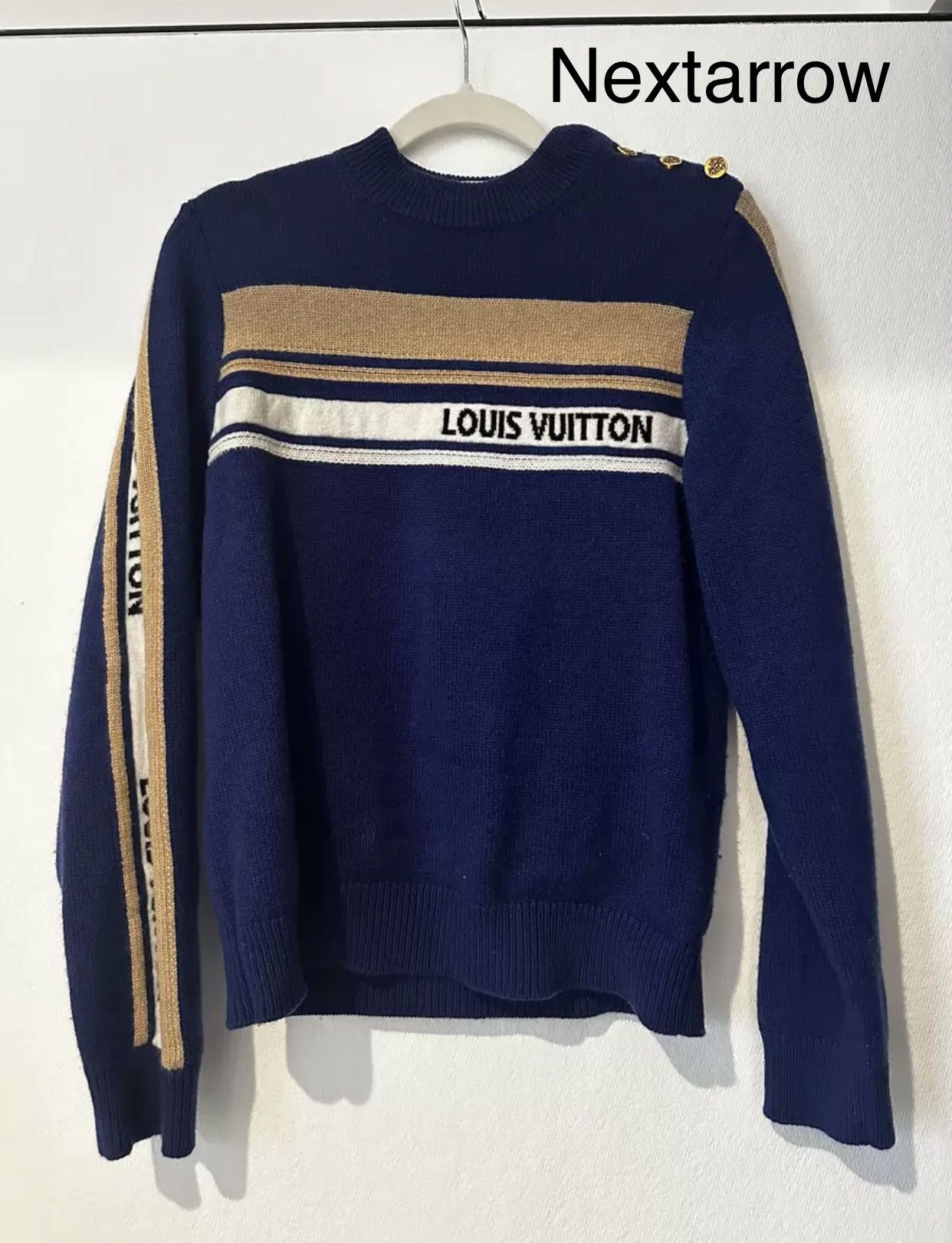 Louis Vuitton Louis Vuitton 100% pure cashmere sweater 2412-Nextarrow Size US S / EU 44-46 / 1 - 1 Thumbnail