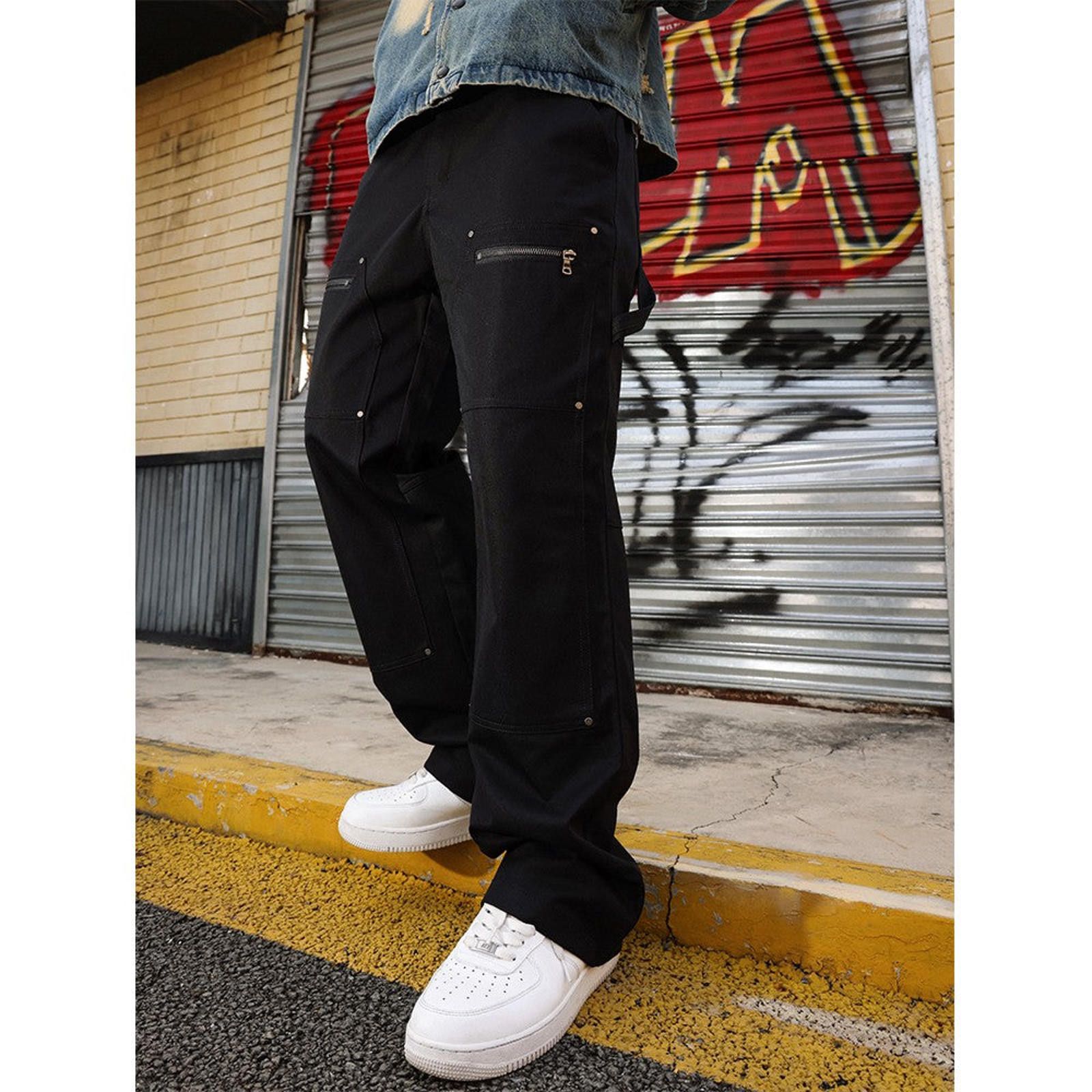 Vintage Loose Straight Stacked Carpenter Pants Size US 30 / EU 46 - 5 Thumbnail