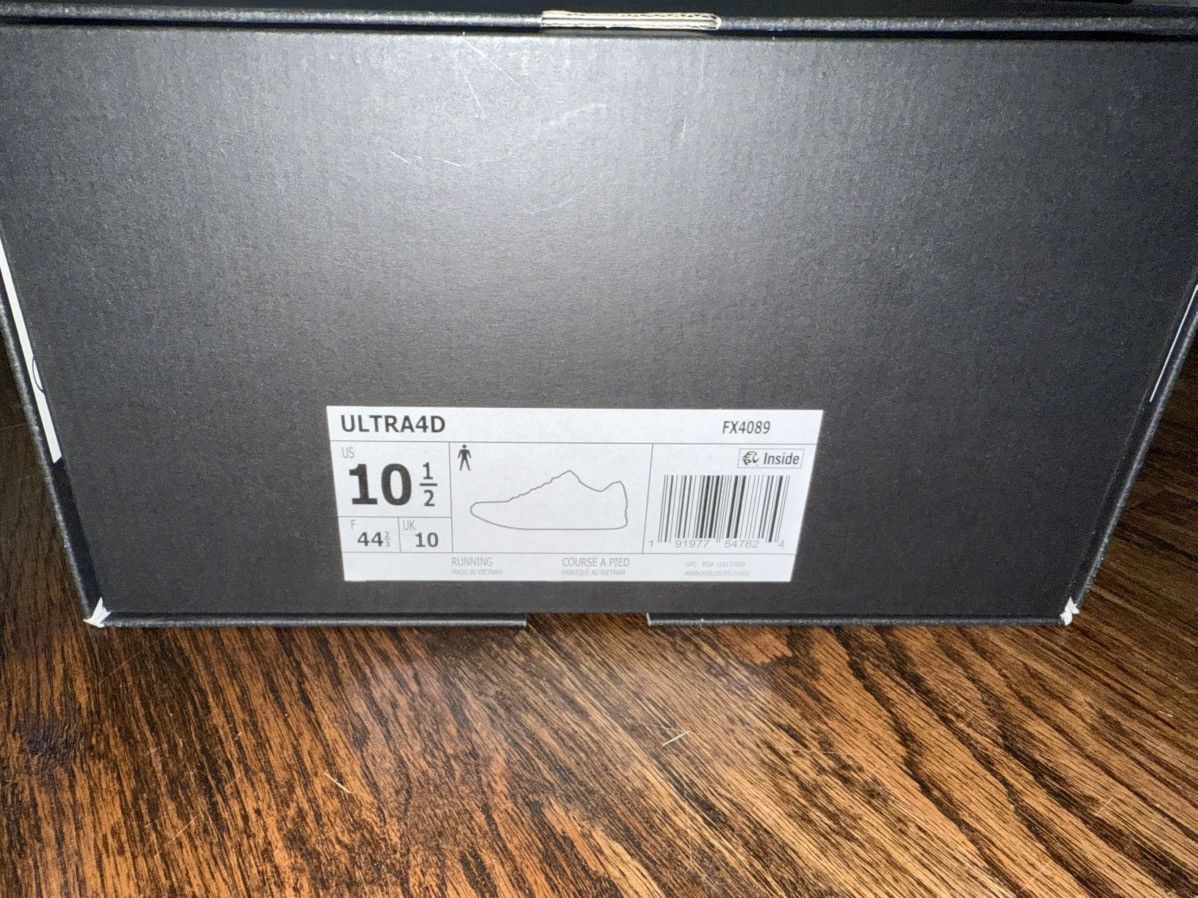 Adidas Adidas Ultra 4D Core White 2020 FX4089 US Men’s 10.5 Size US 10.5 / EU 43-44 - 6 Thumbnail
