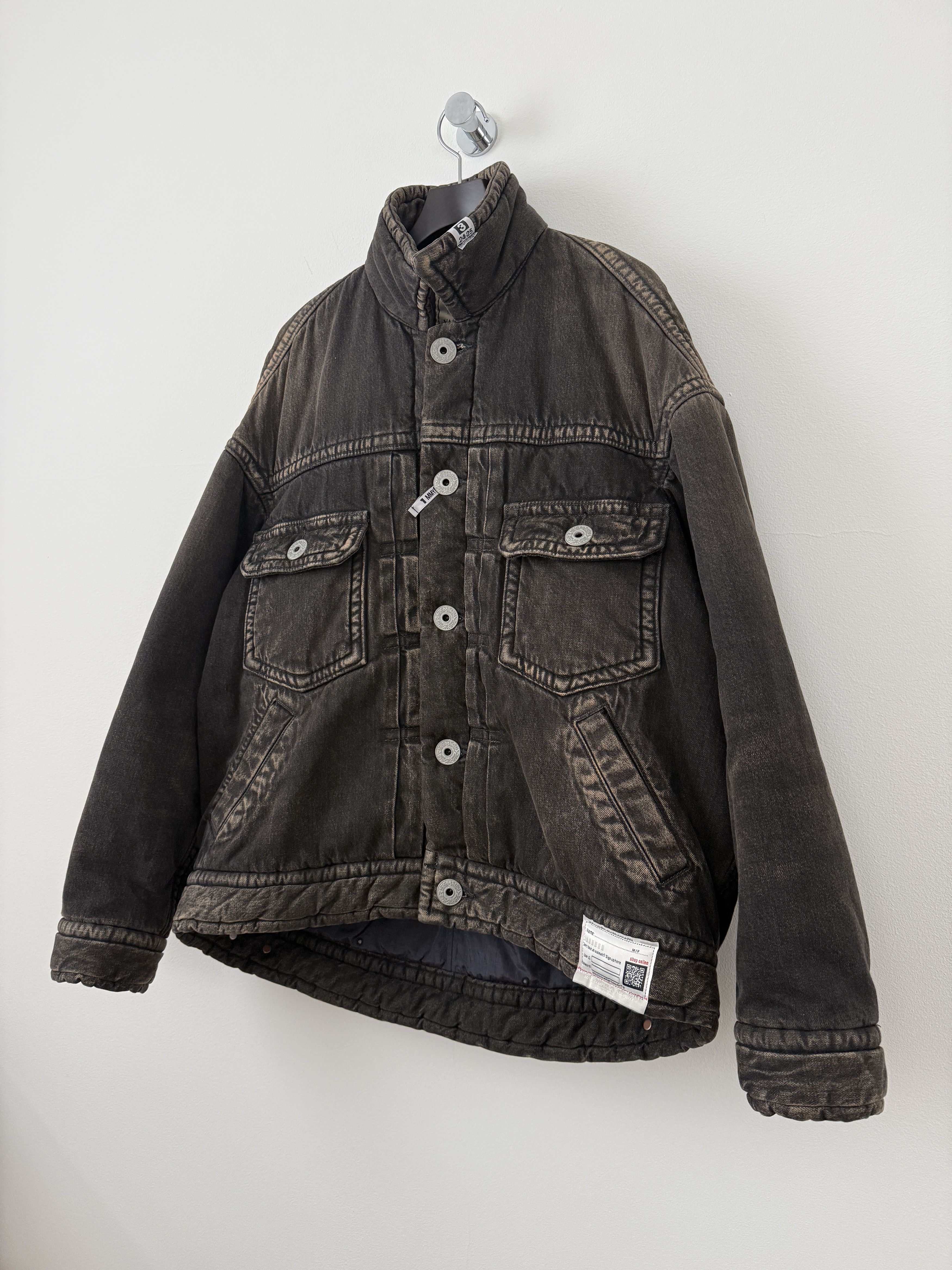 Maison MIHARA YASUHIRO Padded Denim Jacket Size US S / EU 44-46 / 1 - 6 Thumbnail