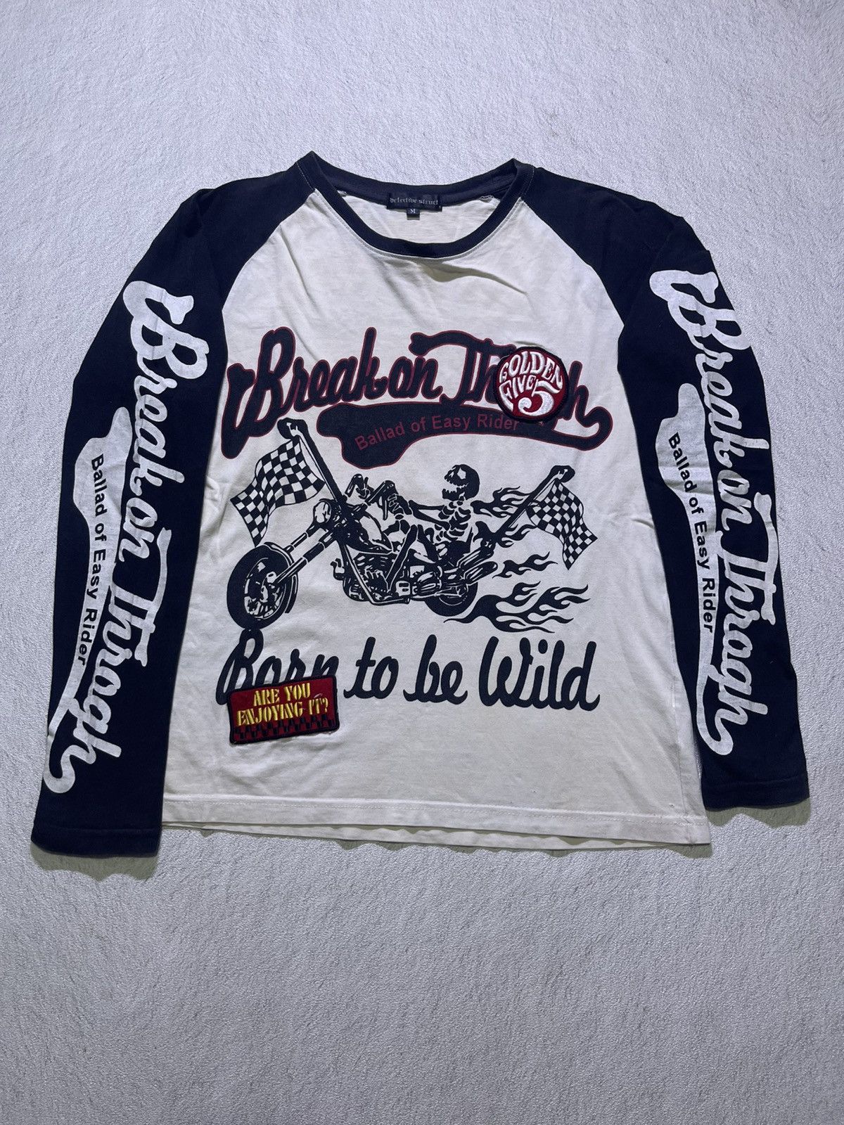 Japanese Brand Y2K DELECTIBE STRUCT long sleeve tshirt Size US M / EU 48-50 / 2 - 1 Thumbnail