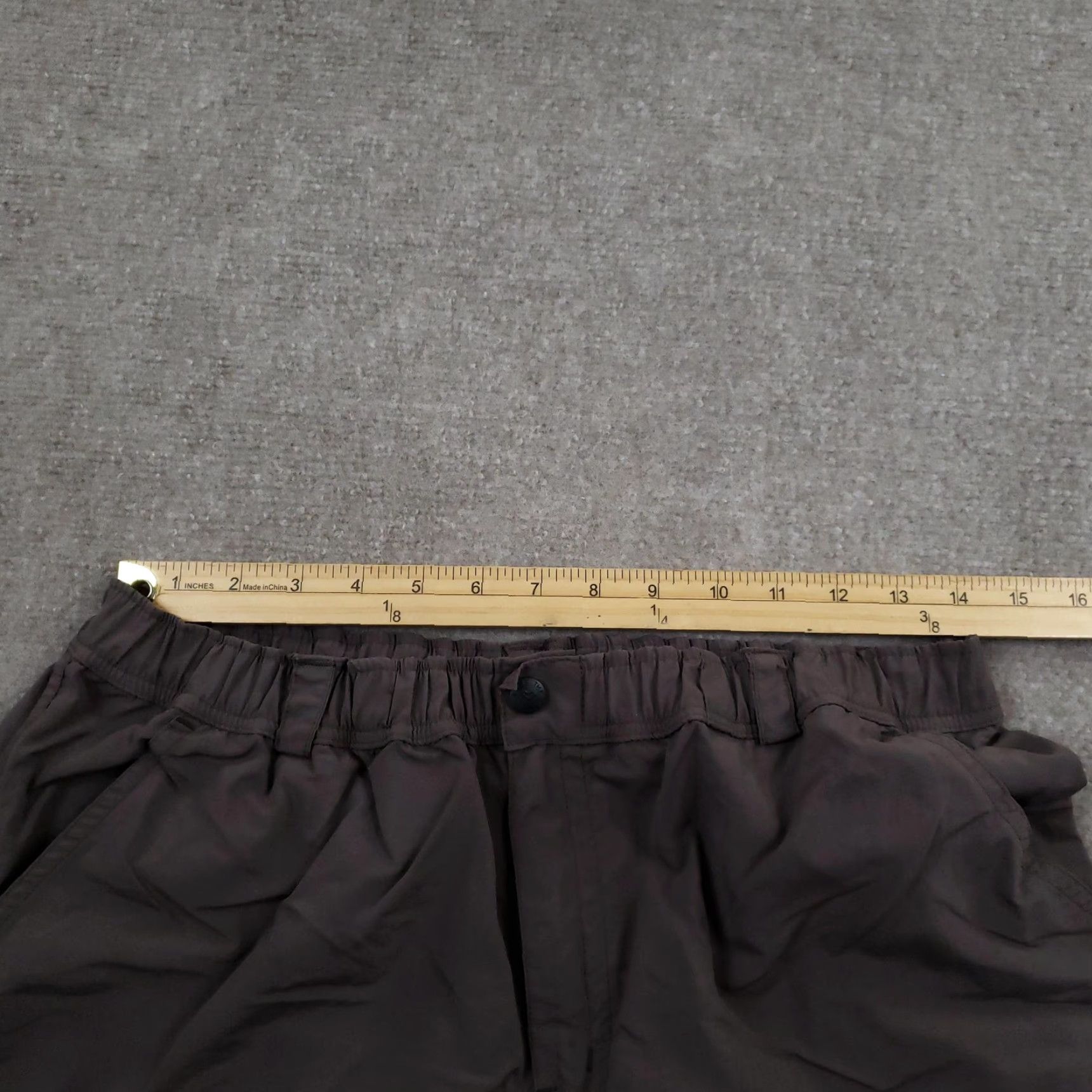 The North Face The North Face Summit Series Cargo Shorts Mens Large Brown Hiking Elastic Waist Size US 33 - 6 Thumbnail