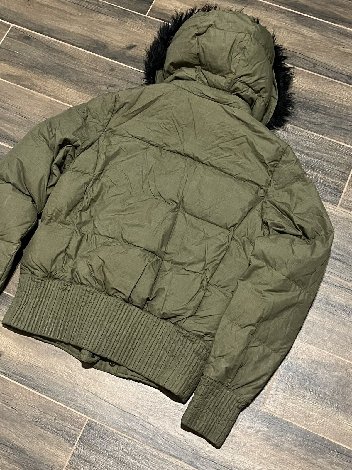 Nike × Vintage VINTAGE NIKE PUFFER DOWN SNOW JACKET FUR Size L / US 10 / IT 46 - 5 Thumbnail