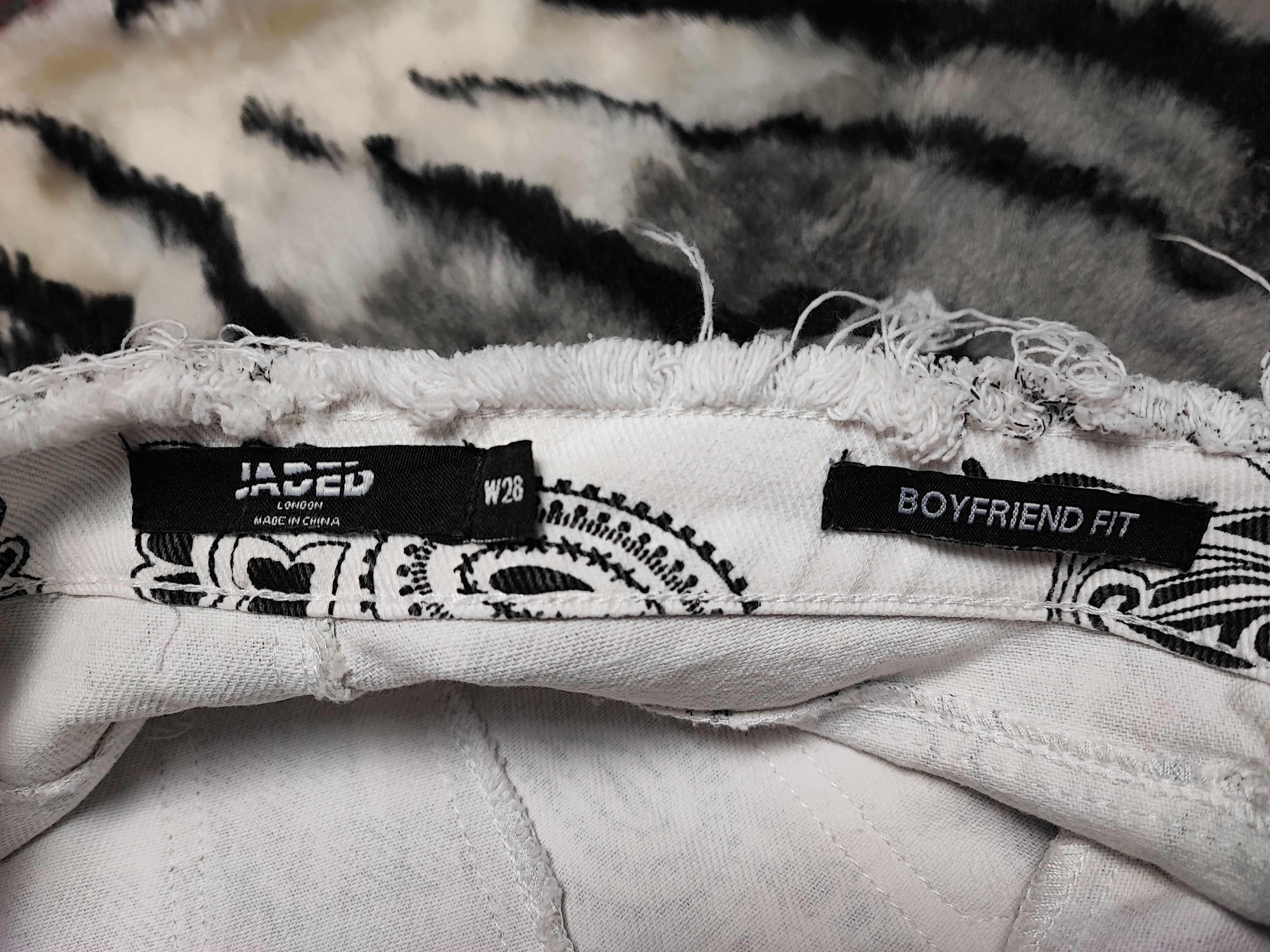 Jaded London Jaded London Patch Work Paisley Jeans Size US 29 - 13 Thumbnail
