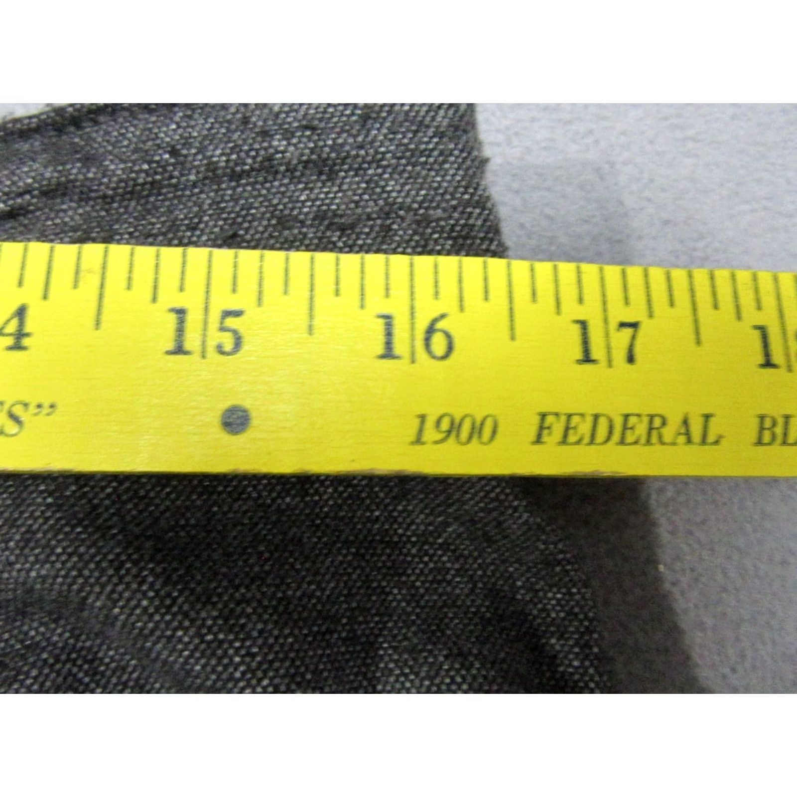 Vintage 34 Heritage Pant Mens 32x28 Gray Comfort Mid Rise, Career Office - Business Casual Pants Size US 32 / EU 48 - 6 Thumbnail