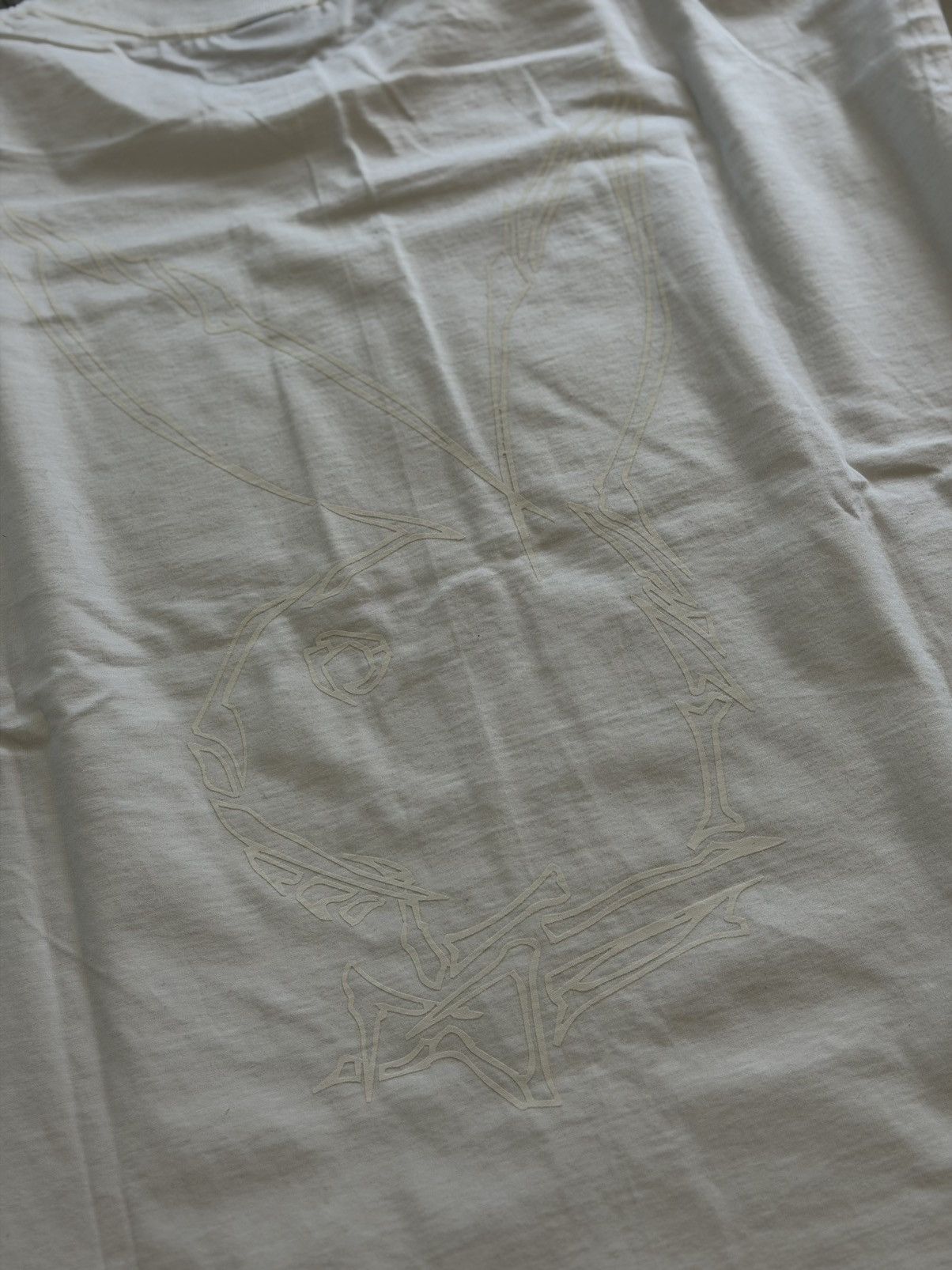 Playboy × Revenge Revenge Playboy bunny white on white tshirt Size US XXL / EU 58 / 5 - 10 Thumbnail