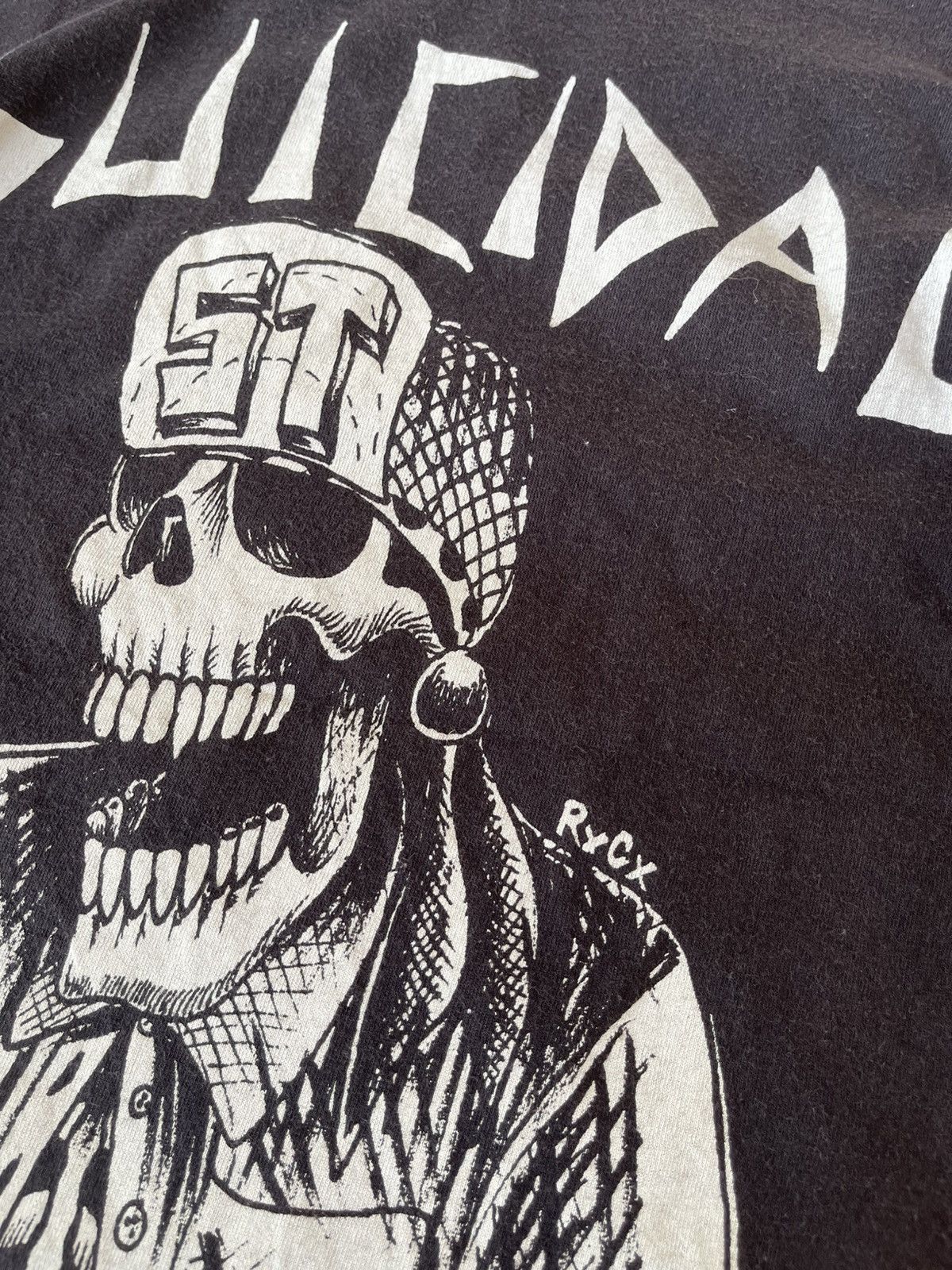 Band Tees Vintage’y2k🔥SUICIDAL TENDENCIES🔥RXCX Band Punk San Faded Tee Size US S / EU 44-46 / 1 - 12 Thumbnail
